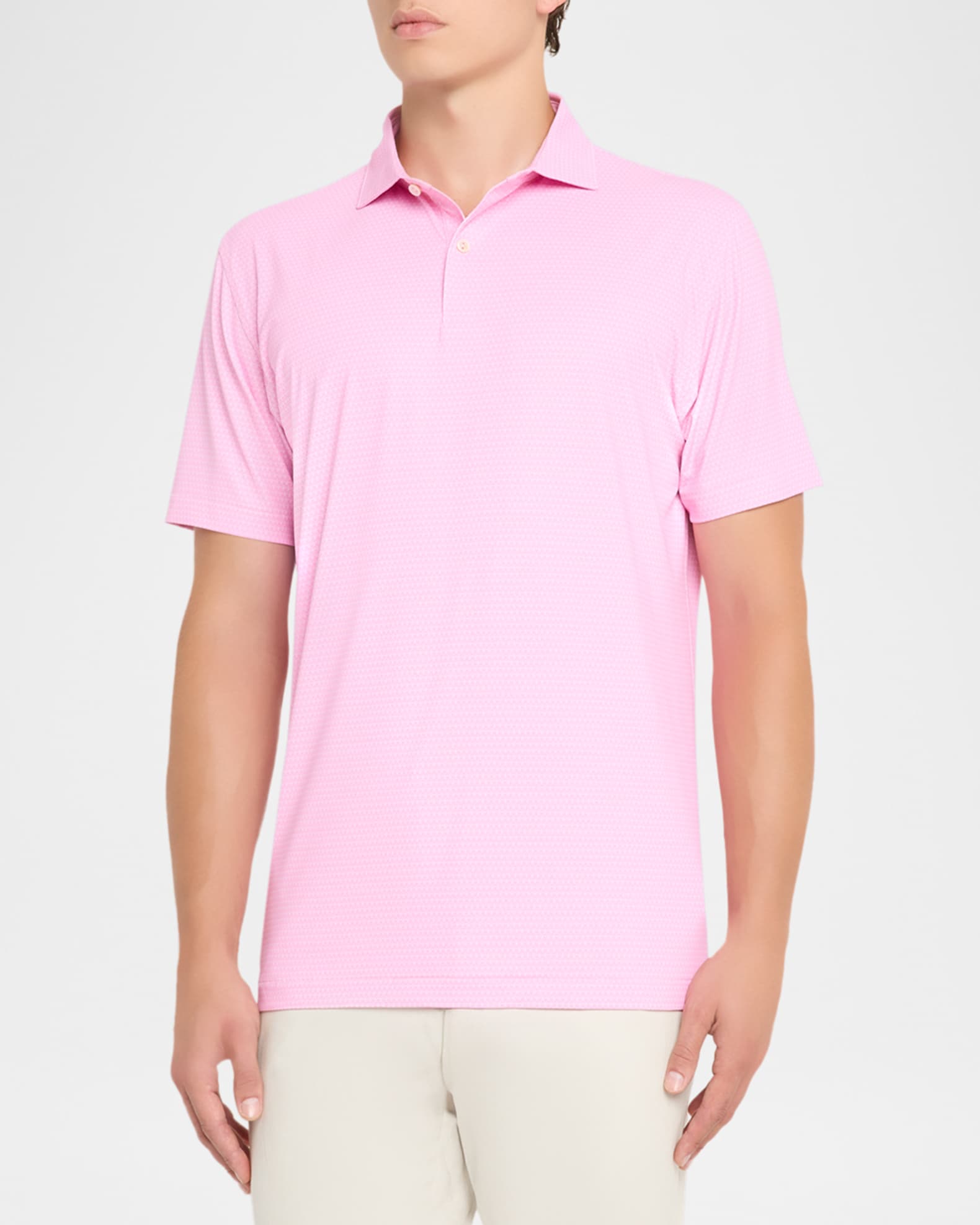 Peter Millar Men's Jukebox Performance Jersey Polo | Neiman Marcus