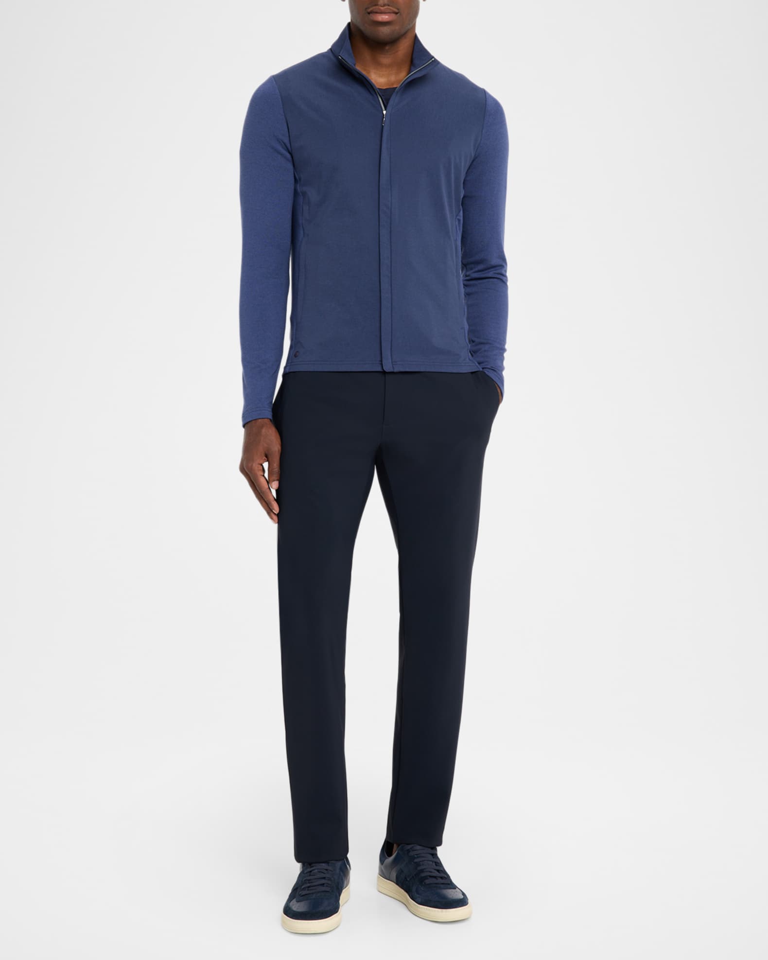 Men's Solstice Performance Hybrid Full-Zip Cardigan 1