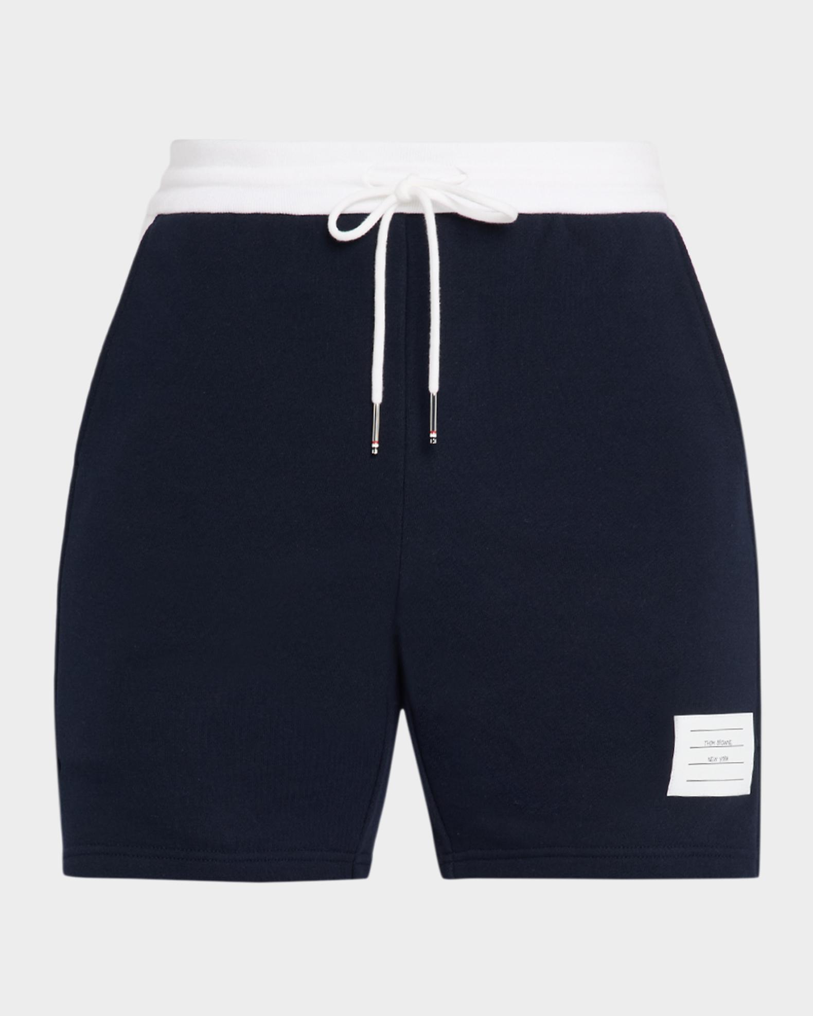 Thom Browne Men's Cotton 4-Bar Sweat Shorts | Neiman Marcus