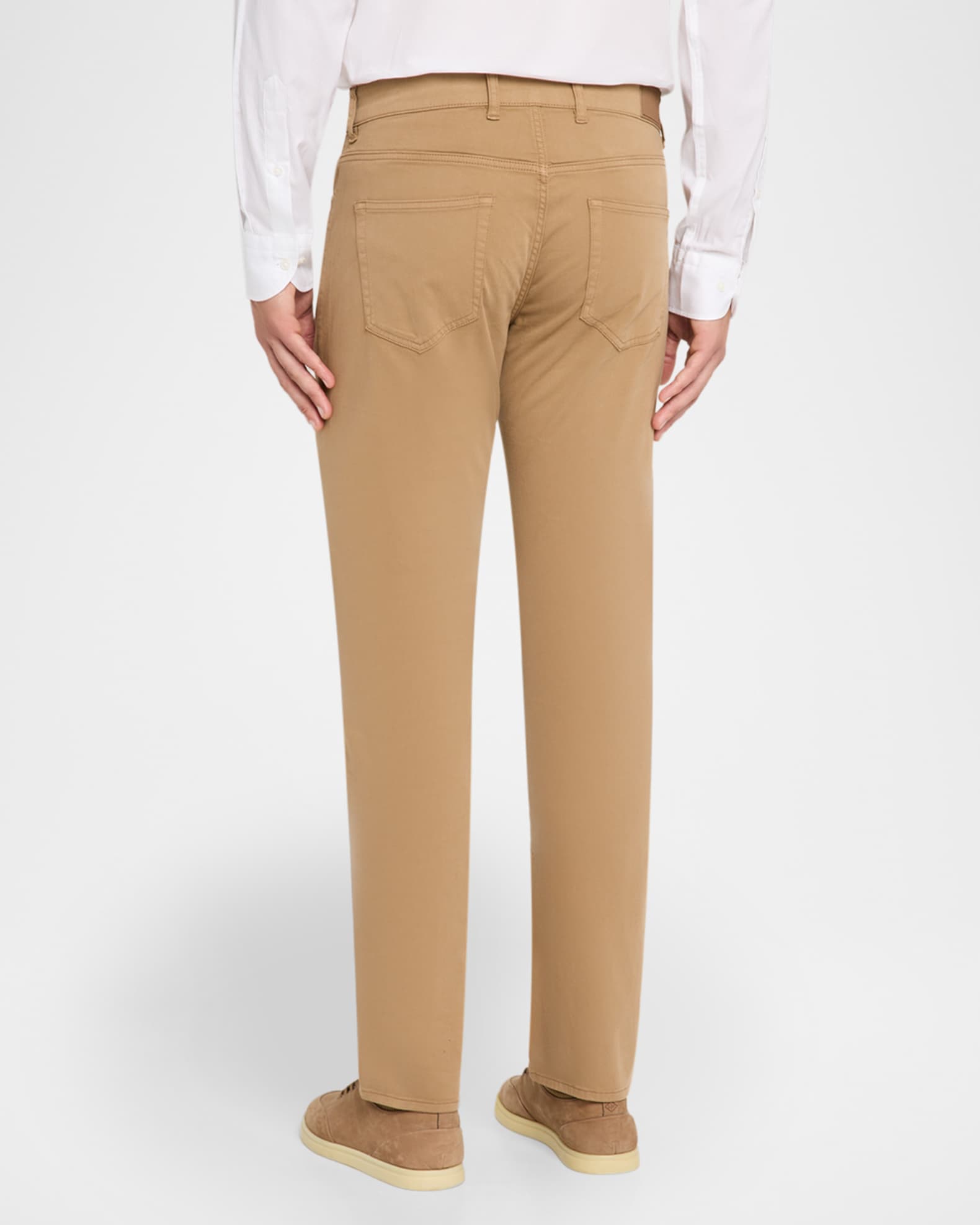 Peter Millar Men's Signature Sateen Five-Pocket Pants | Neiman Marcus