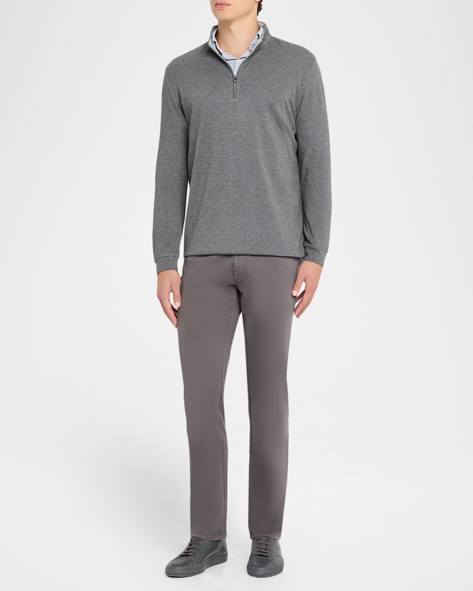 Men's Cashiers Performance Twill Sport Shirt 1