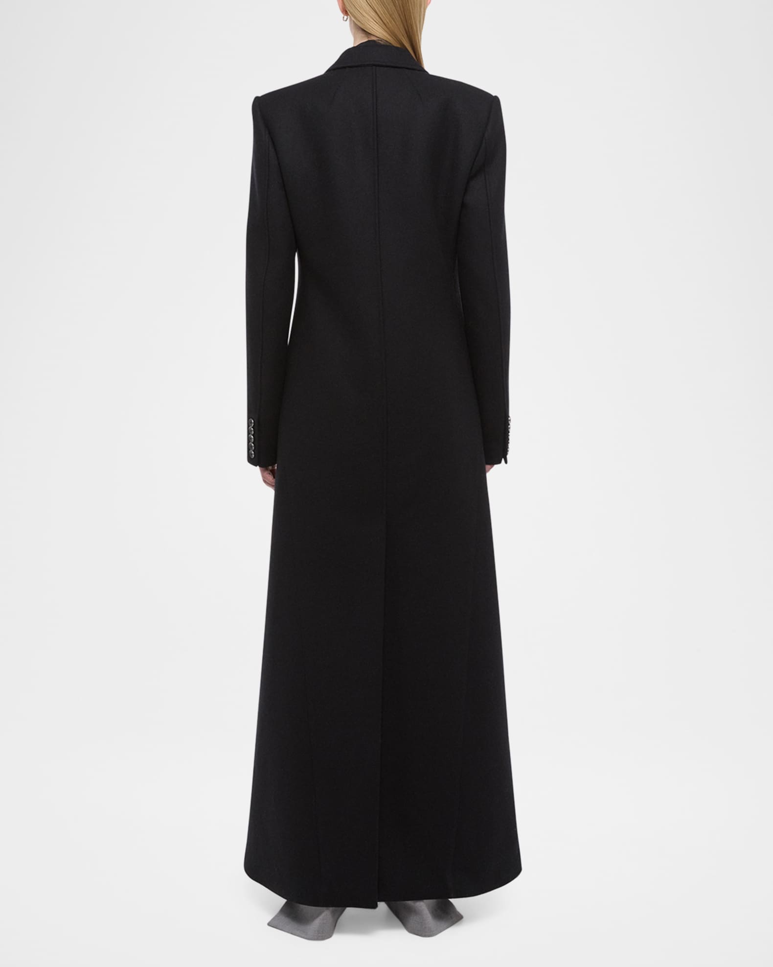 Helmut Lang Sculpted Apex Maxi Coat | Neiman Marcus