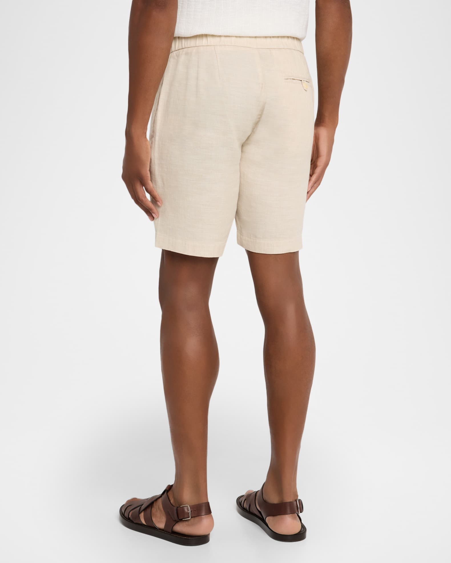 Men's Felipe Linen Drawstring Shorts