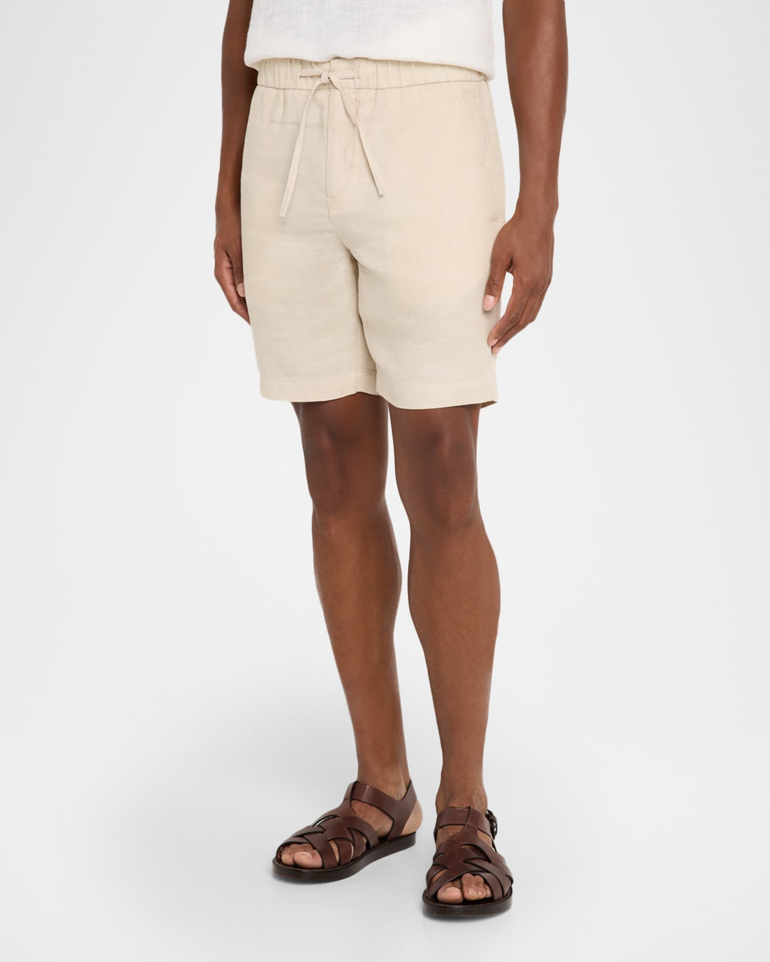 Men's Felipe Linen Drawstring Shorts