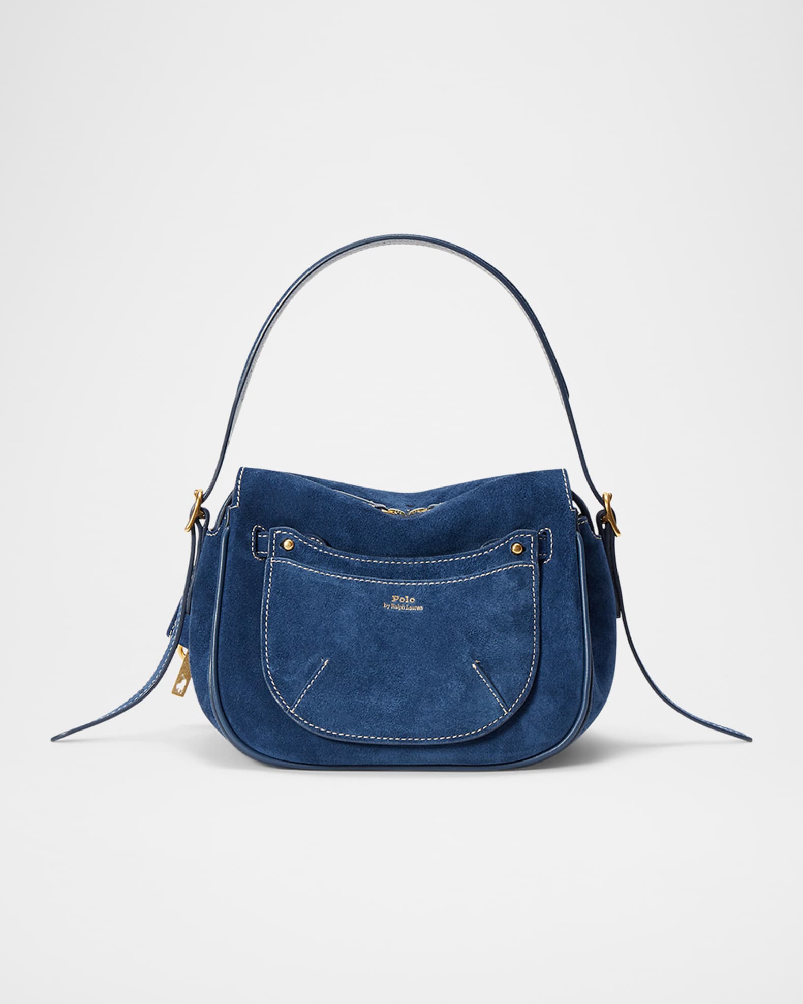 Polo ID Suede Small Satchel Bag 1