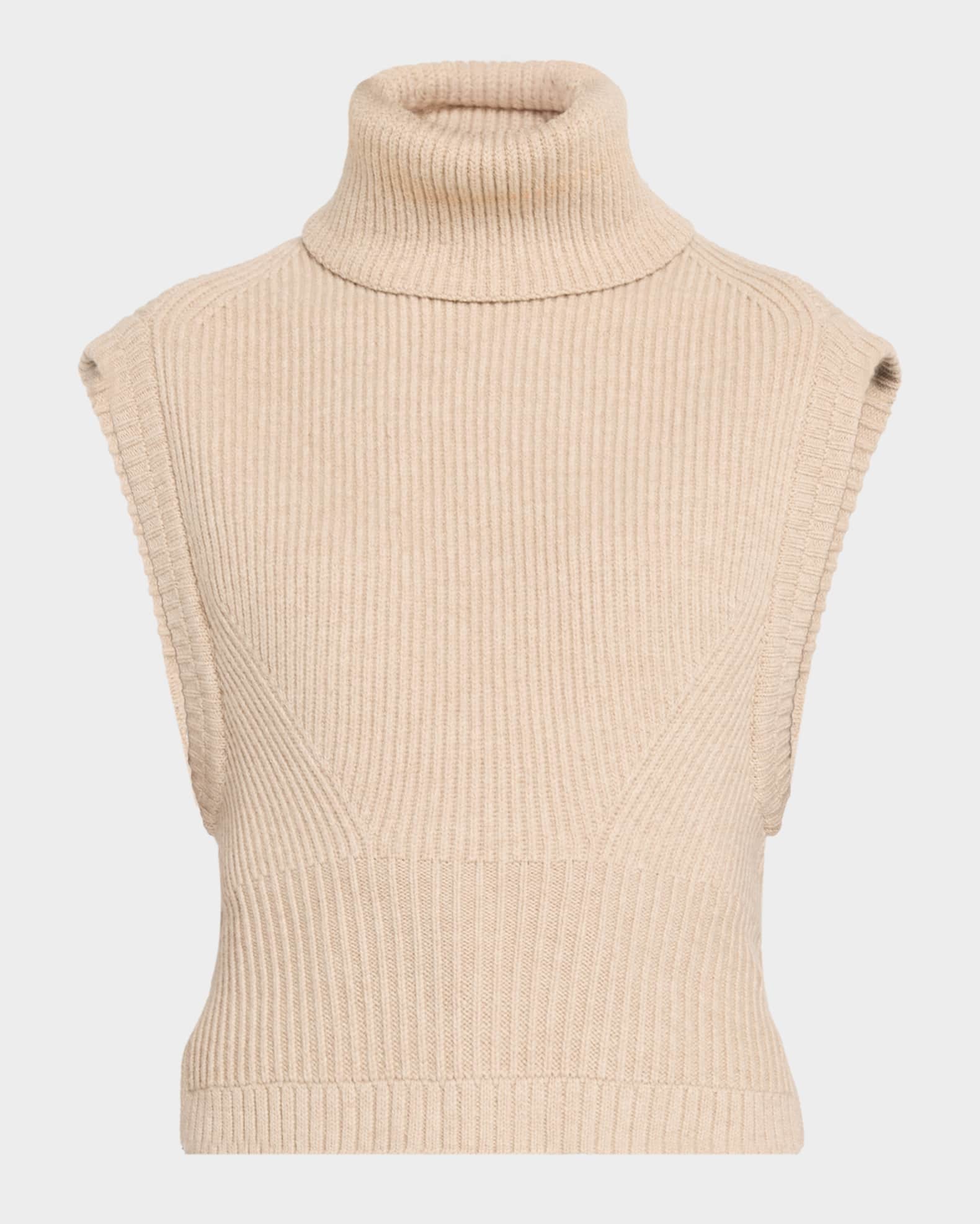 Maple Cashmere Turtleneck Sweater Vest | Neiman Marcus