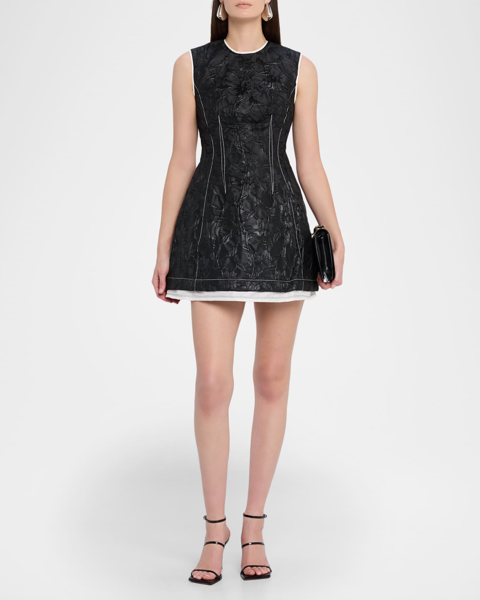 audrina mini dress MAJORELLE Audrina Mini Dress in Cappuccino