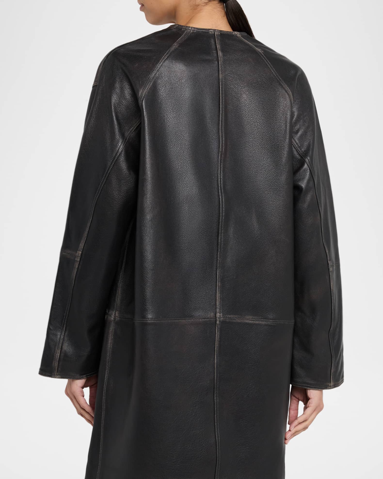 SIMKHAI Autumn Leather Jacket | Neiman Marcus