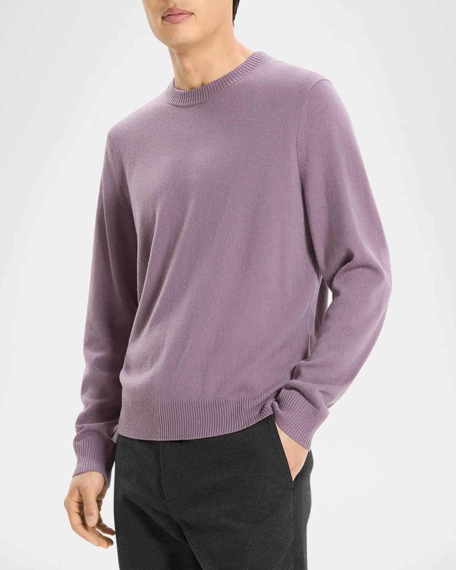 Theory Men's Hilles Cashmere Crewneck Sweater | Neiman Marcus