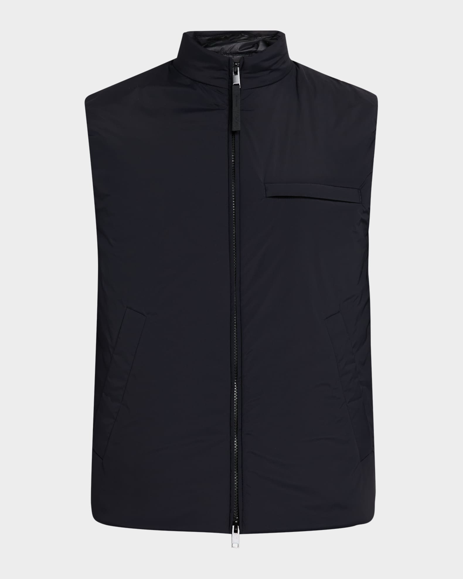 ジャケット・アウター theory Polished Nylon Puffer Vest Theory Men's Motion Nylon Layering Vest | Neiman Marcus