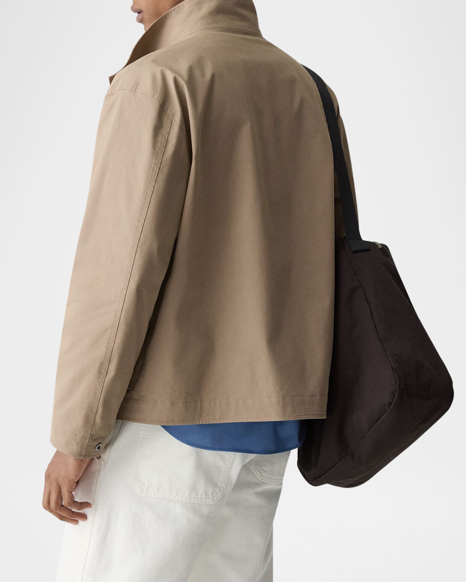Theory Men's Snap-Front Utility Jacket | Neiman Marcus