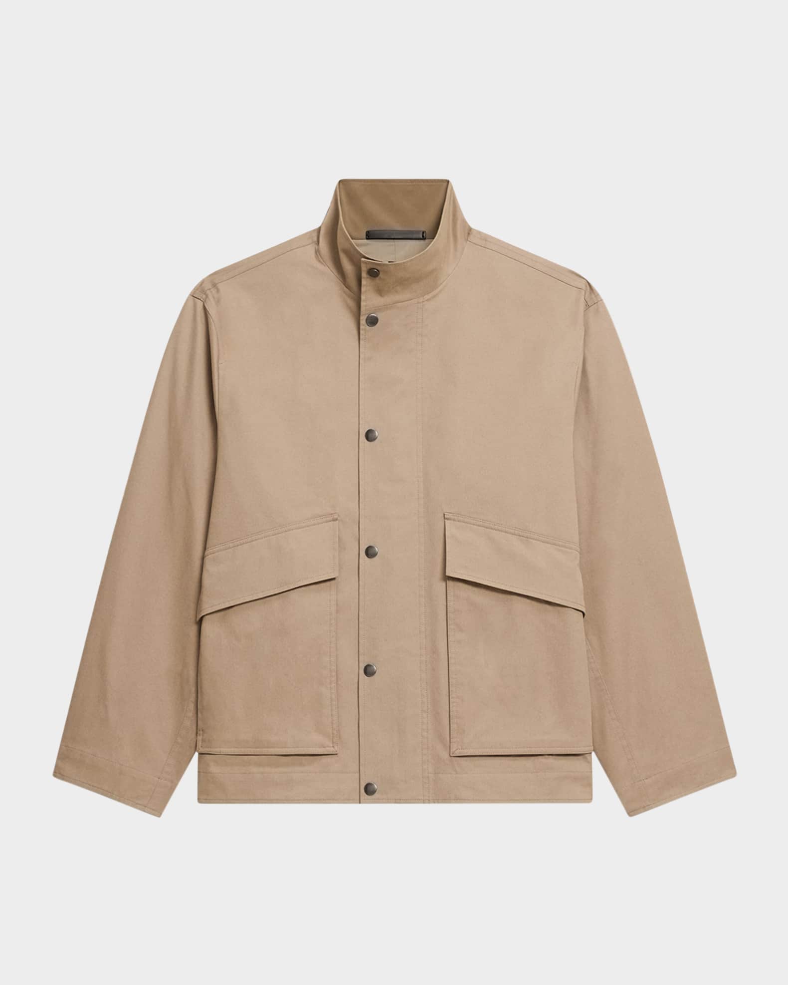 Theory Men's Snap-Front Utility Jacket | Neiman Marcus