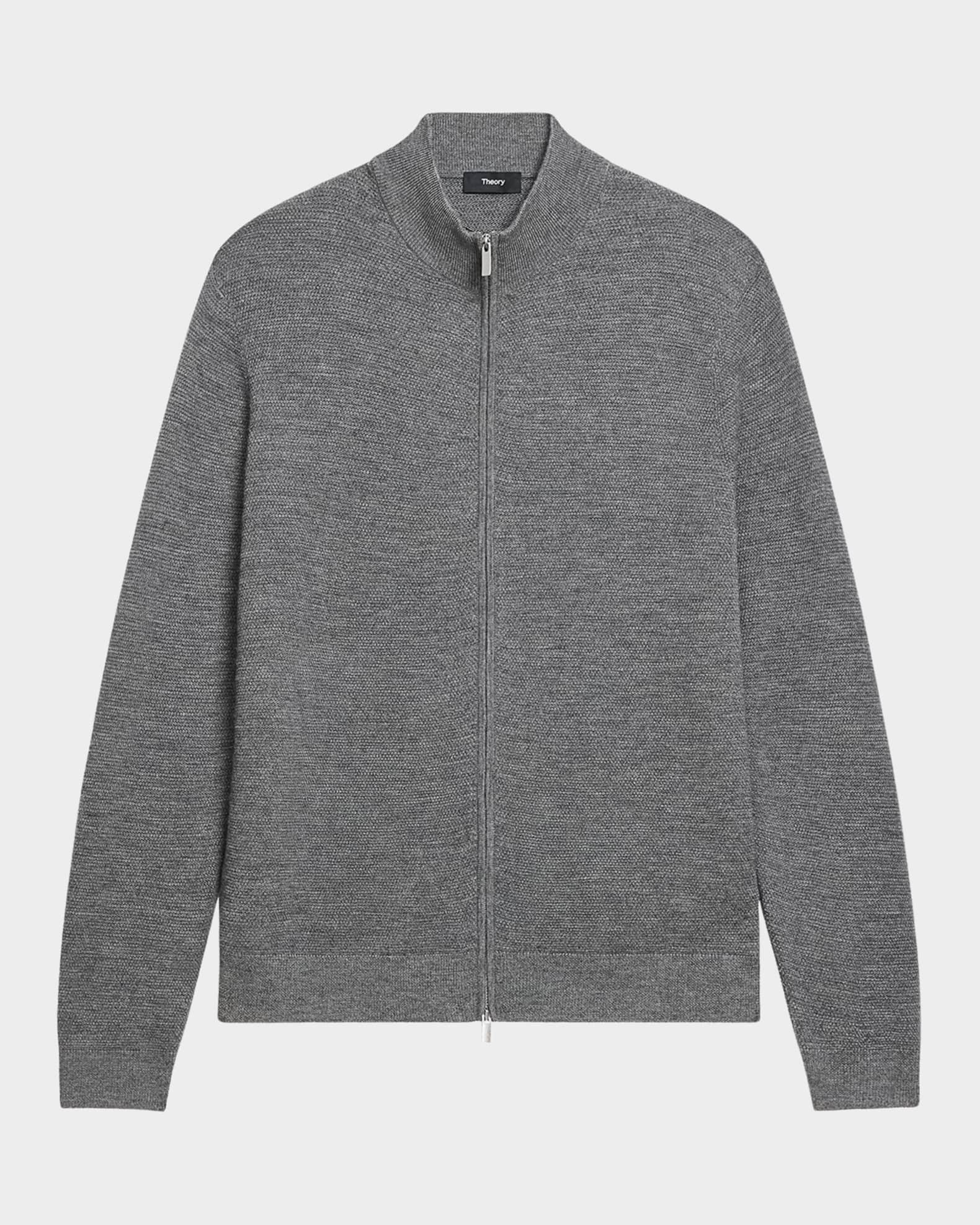 Theory Men's Cashmere Knit Full-Zip Sweater | Neiman Marcus