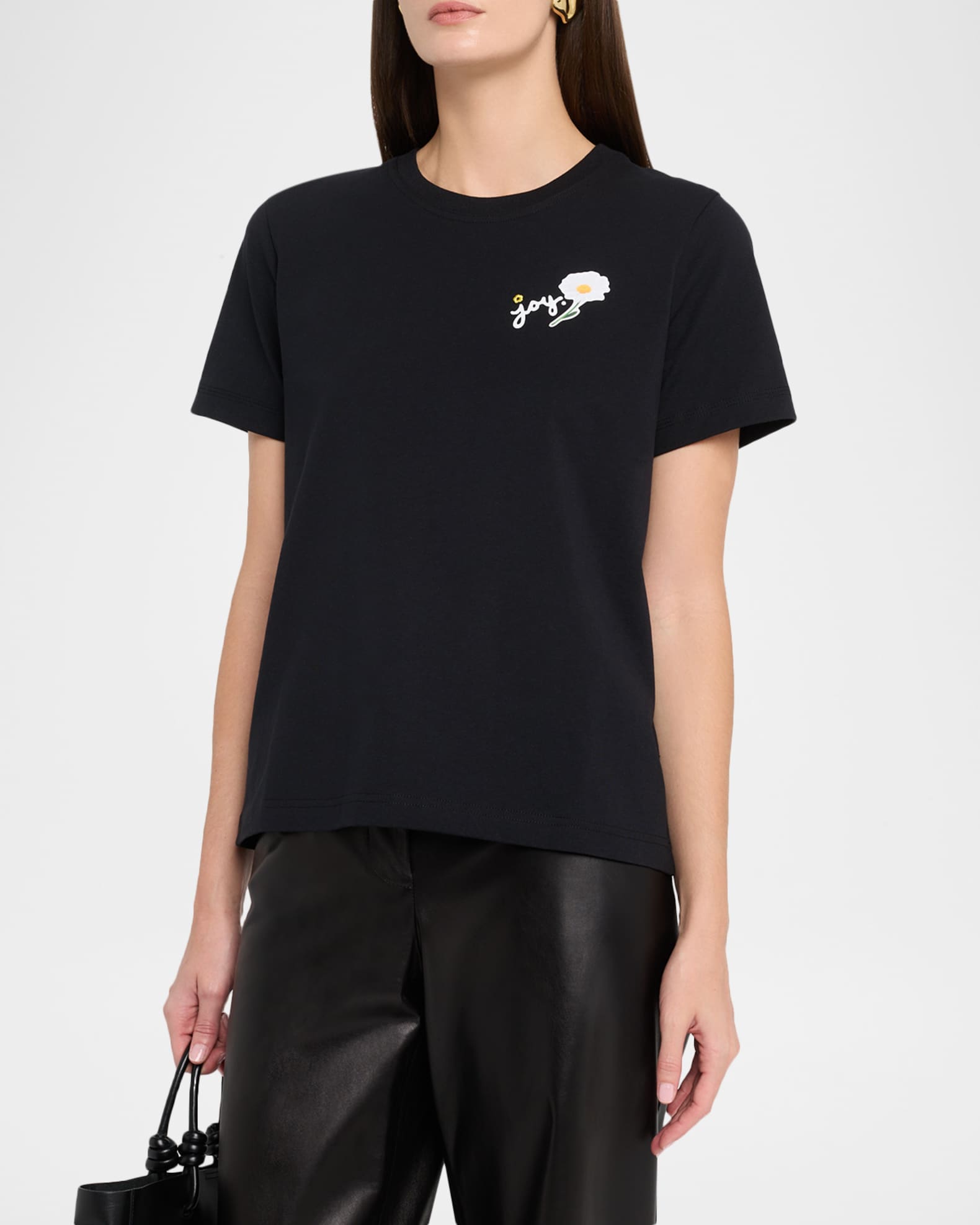 マークジェイコブス　デイジーTシャツ Marc Jacobs Joy Daisy Crewneck Baby Tee | Neiman Marcus