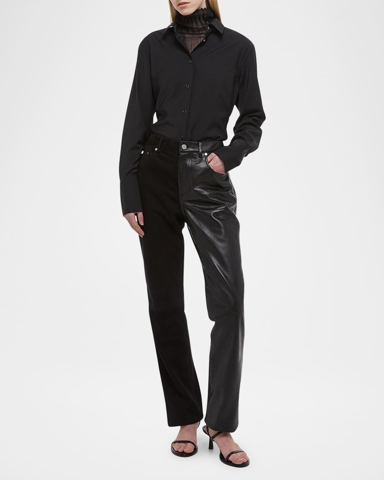 パンツ FUTUR'CHIVES TROUSERS 001 A813211 パンツ FUTUR'CHIVES TROUSERS 001 A813211 WOOLBARDINE RIB