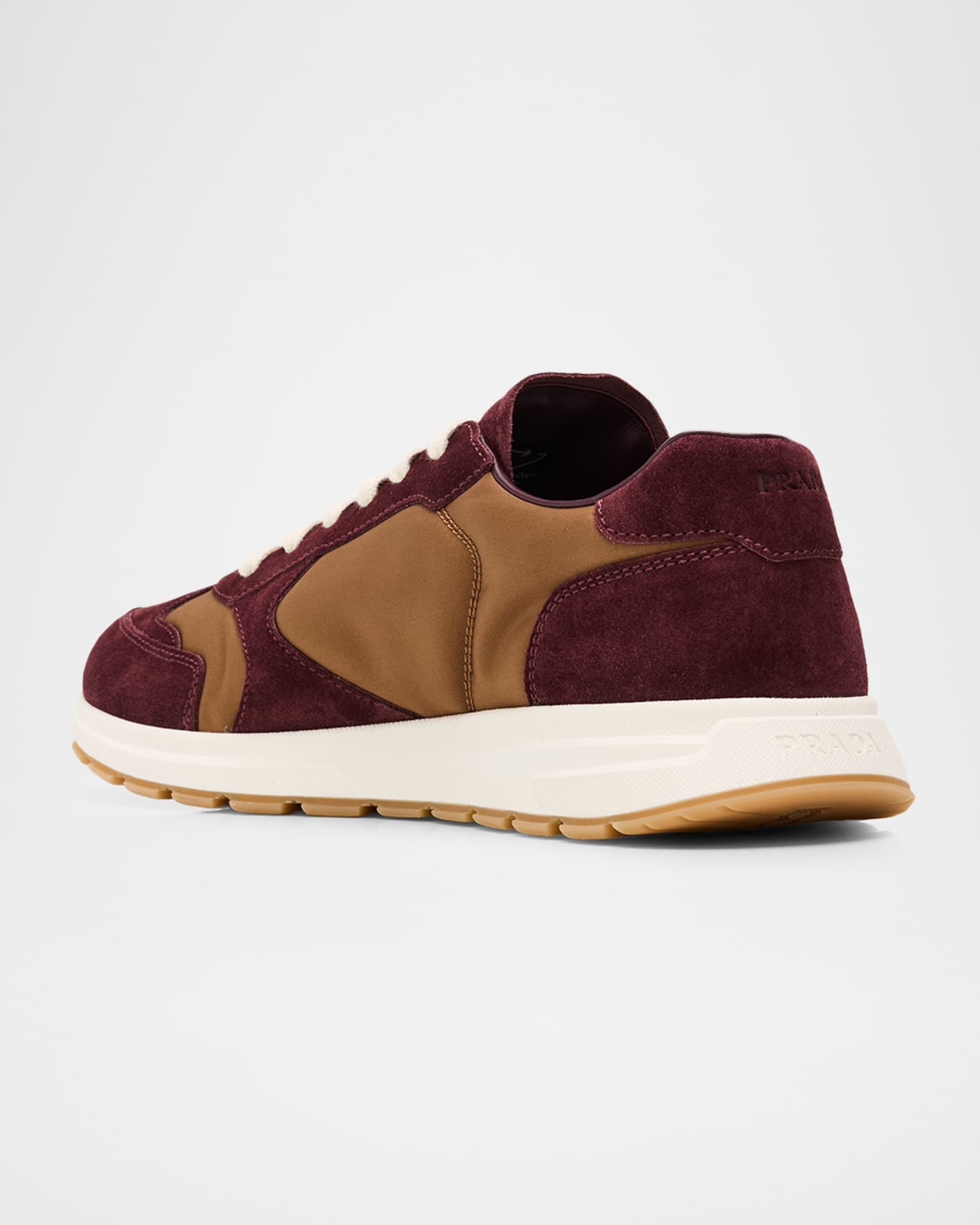 PRADA suède shoes dark brown 26 【超美品】箱付 PRADA suède shoes dark brown 26 【超美品】箱付 Prada Suede