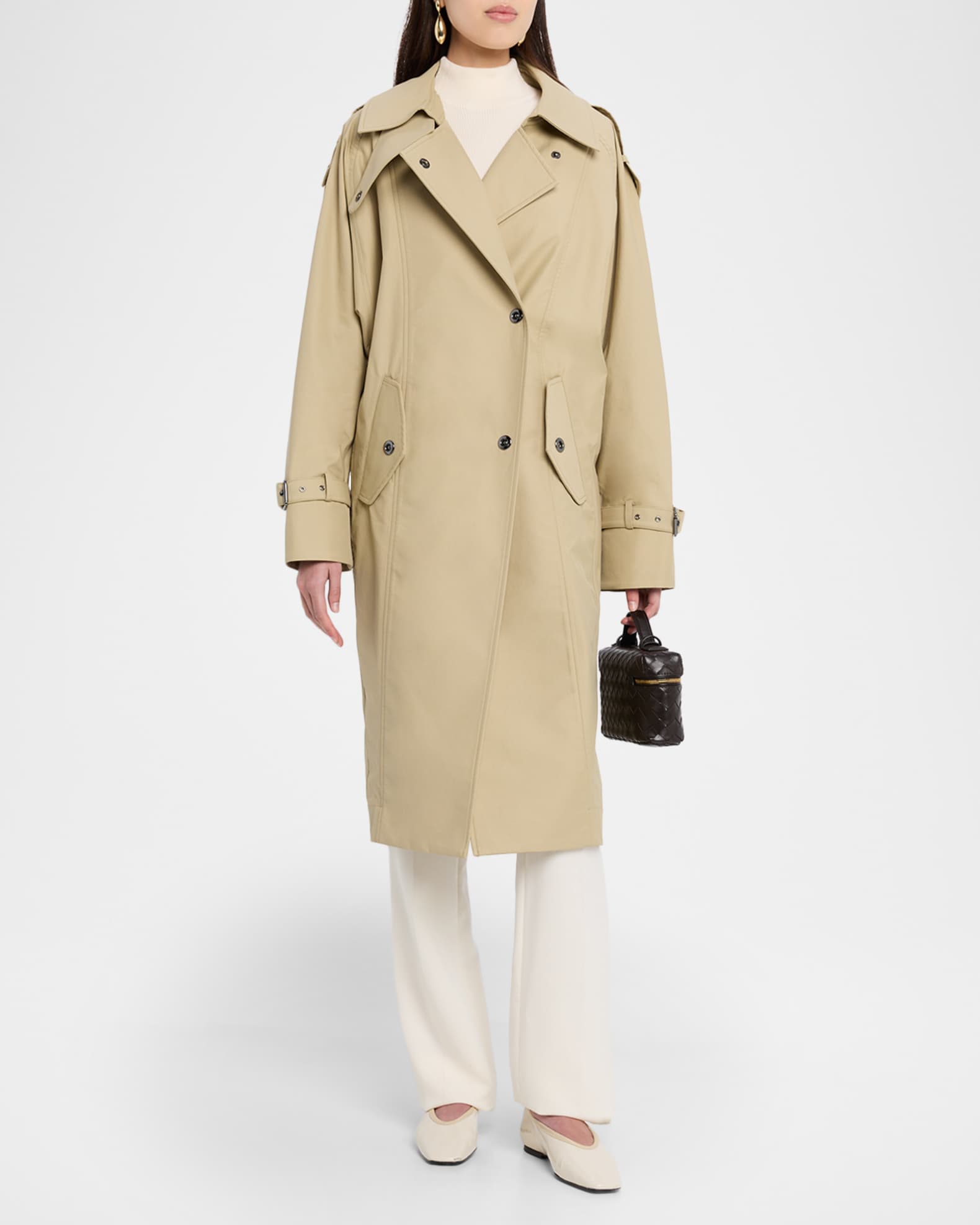 TWP Bogie Long Trench Coat | Neiman Marcus