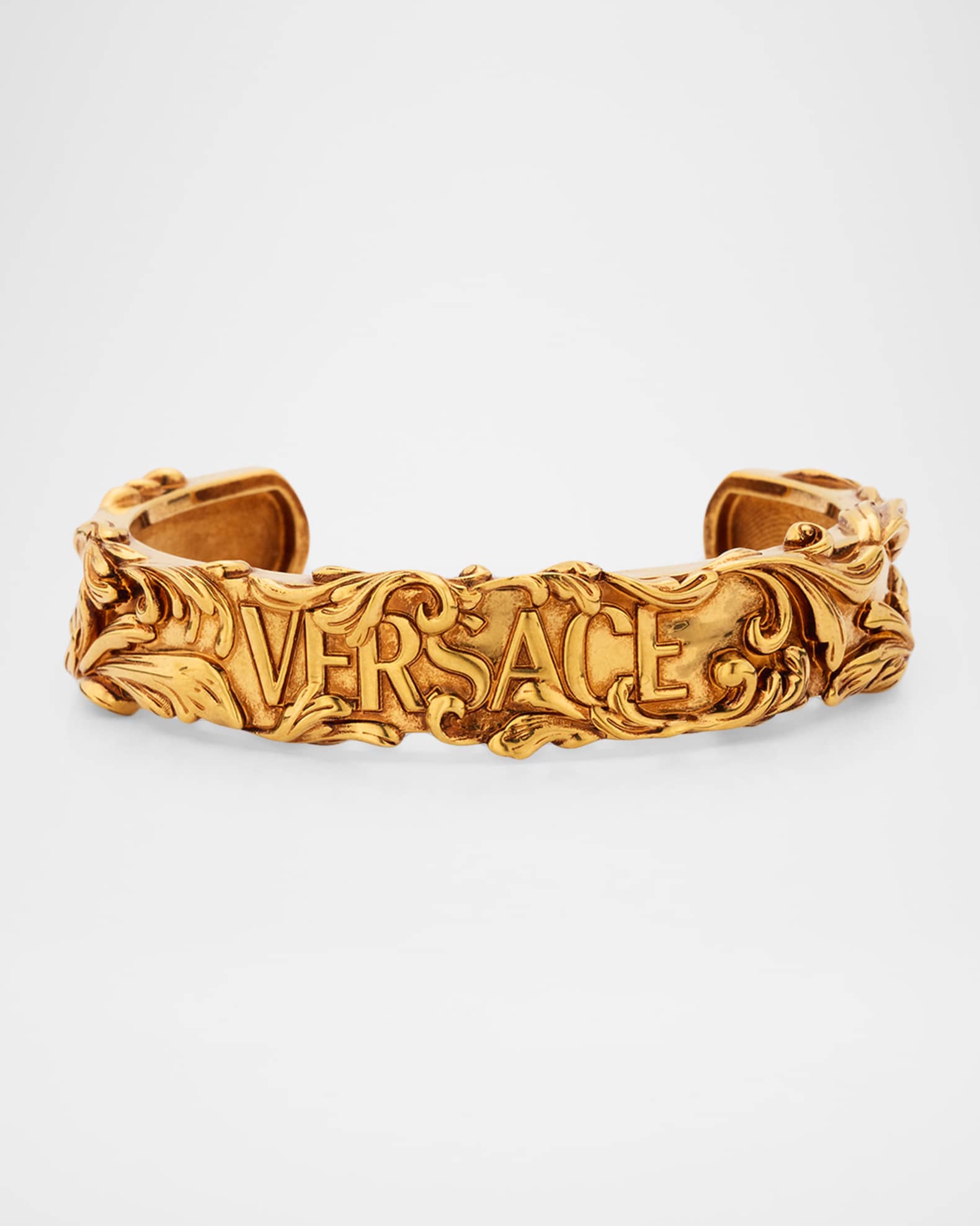 Versace Men's Versace Barocco Cuff Bracelet | Neiman Marcus