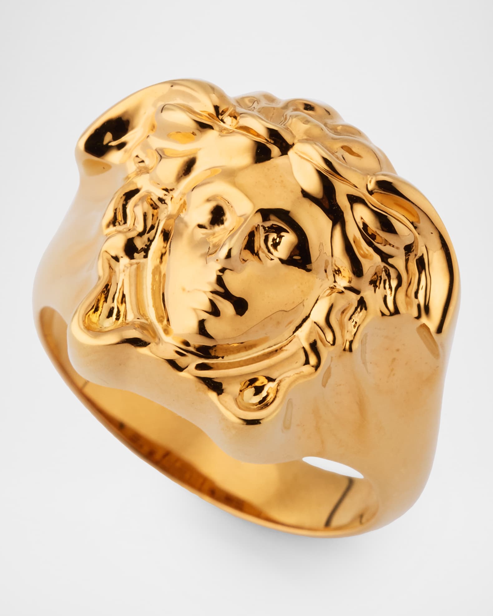 Versace Men's La Medusa Ring | Neiman Marcus