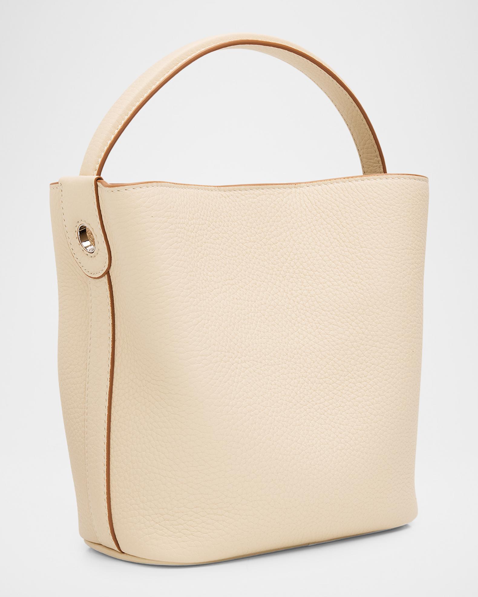 Michino Paris Odeon Mini Leather Bucket Bag | Neiman Marcus