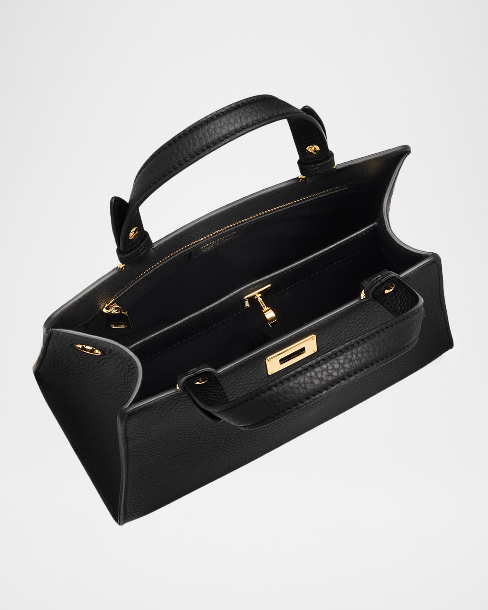 Michino Paris Trocadero Mini Leather Top-Handle Bag | Neiman Marcus