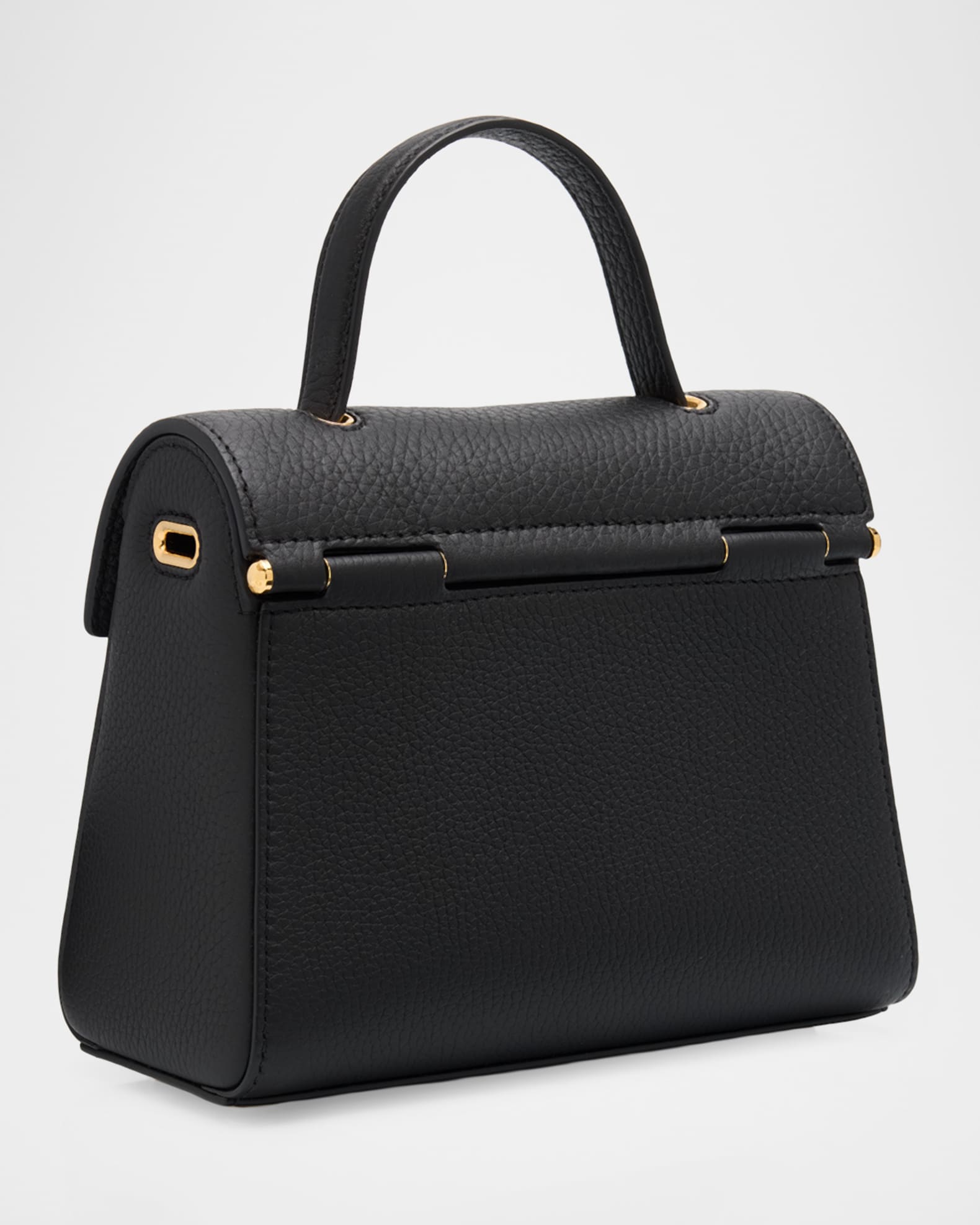 Michino Paris Palais Royal Taurillon Leather Top-Handle Bag