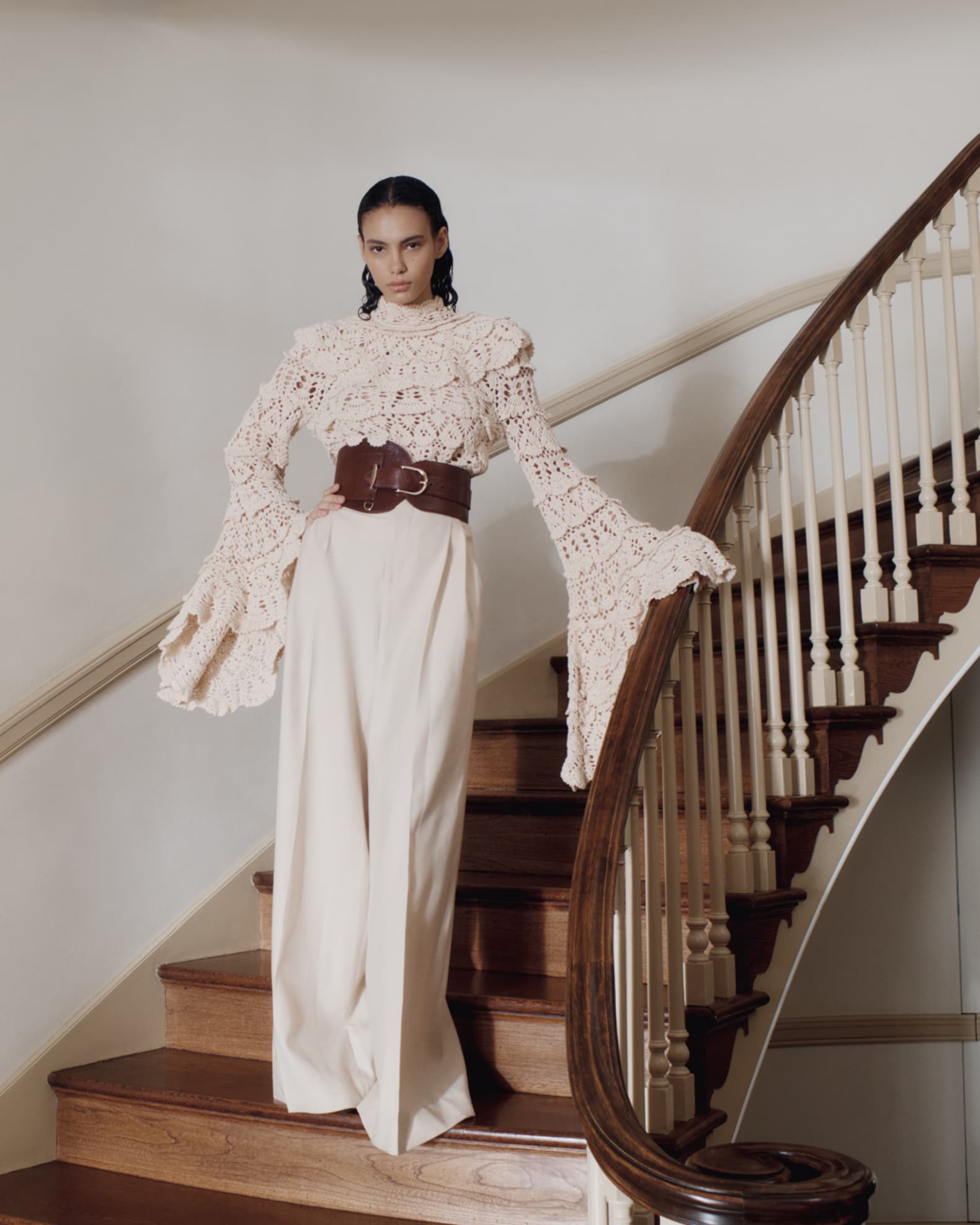 Zimmermann Hypnotic Hand Crochet Sweater | Neiman Marcus