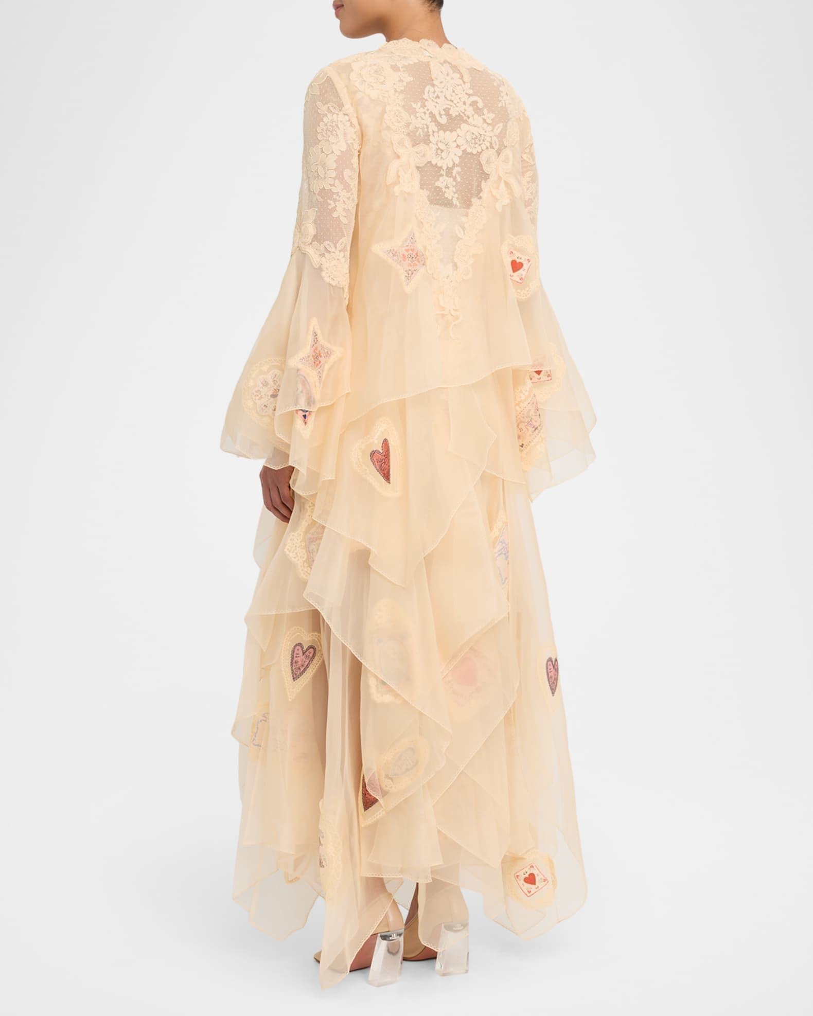 Zimmermann Hypnotic Cascading Silk Gown | Neiman Marcus
