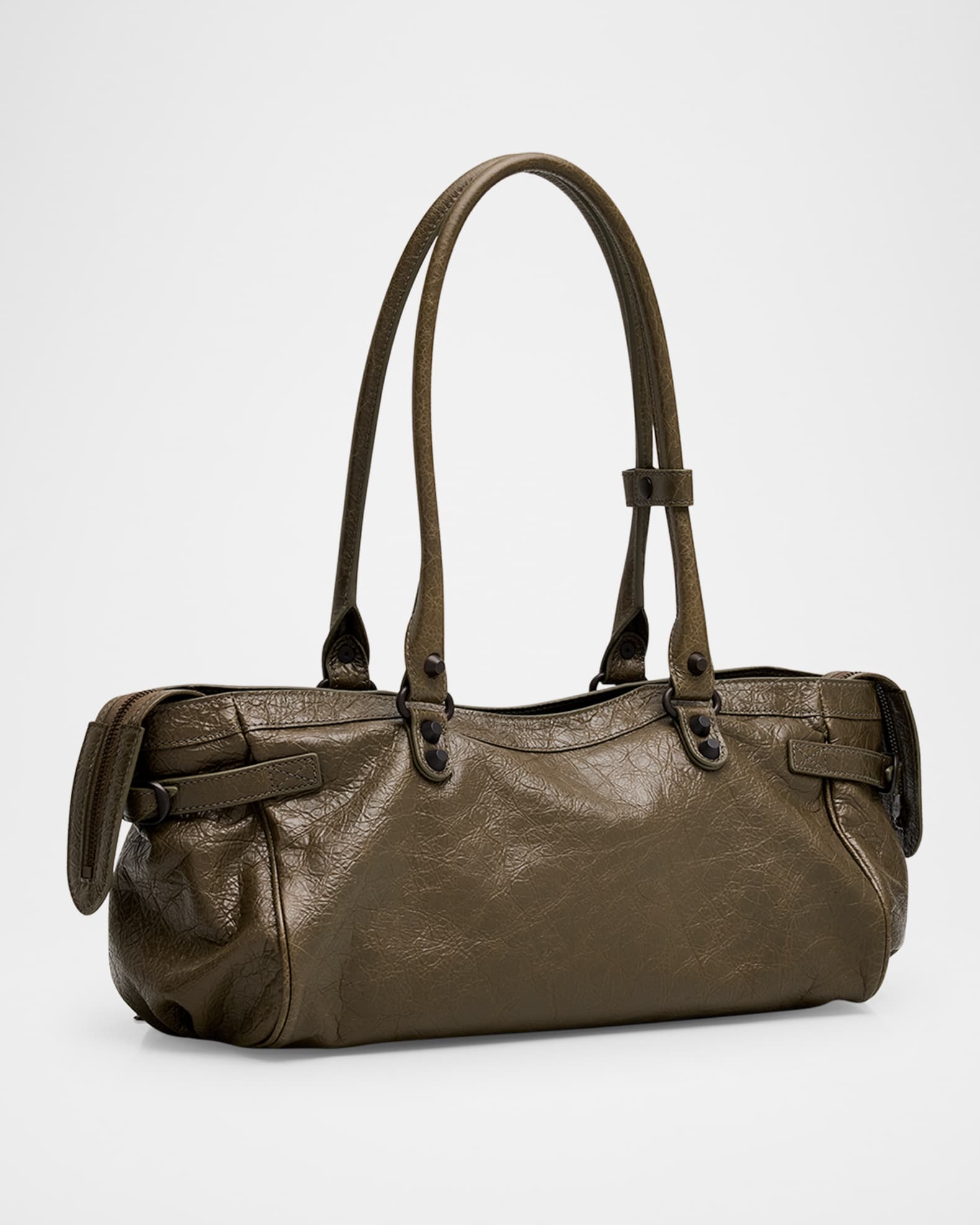 leather BALENCIAGA バッグ shoulder city the bag バッグ