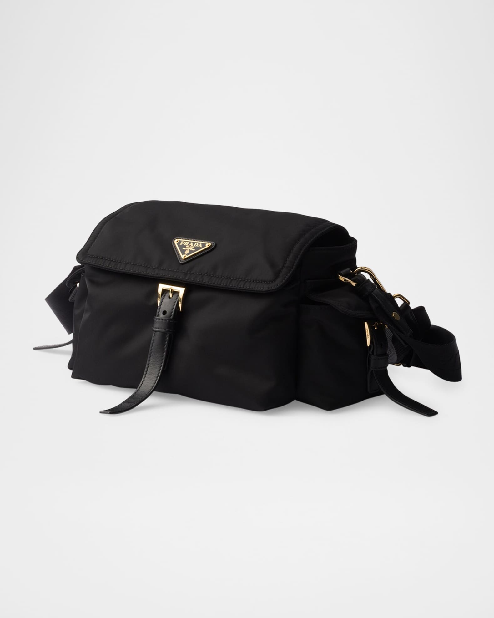 Explore Medium Re-Nylon Shoulder Bag 1