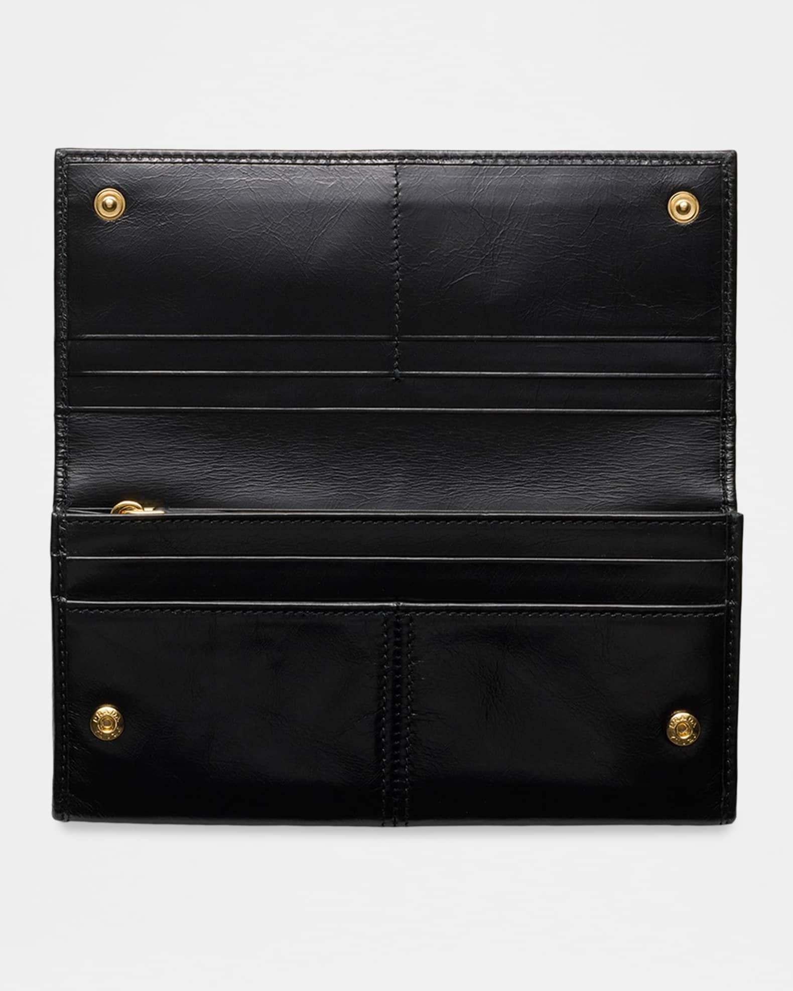 Prada Large Leather Wallet | Neiman Marcus