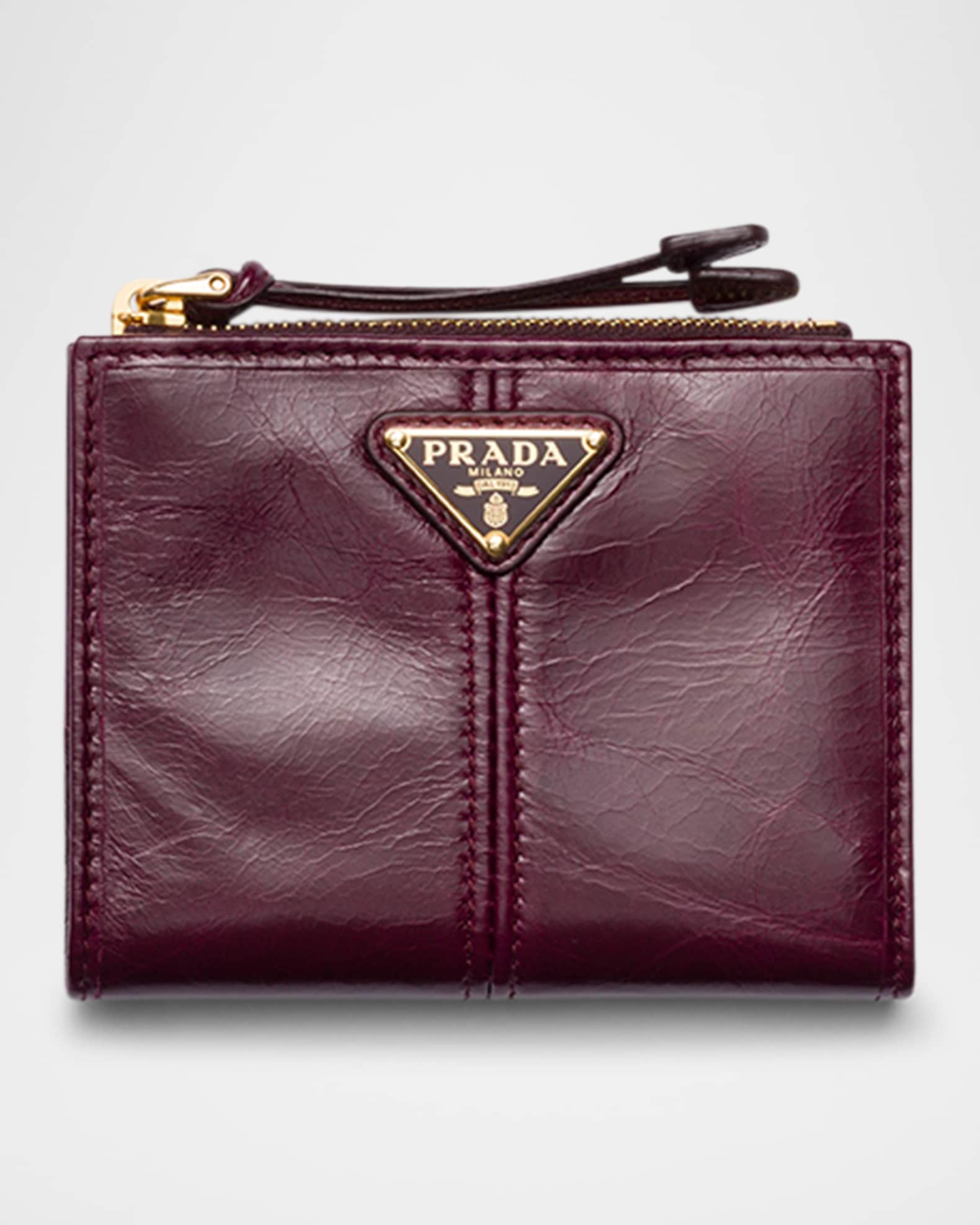 PRADA 財布 portafoglio pattina Prada Small Saffiano Leather Wallet | Saks Fifth Avenue