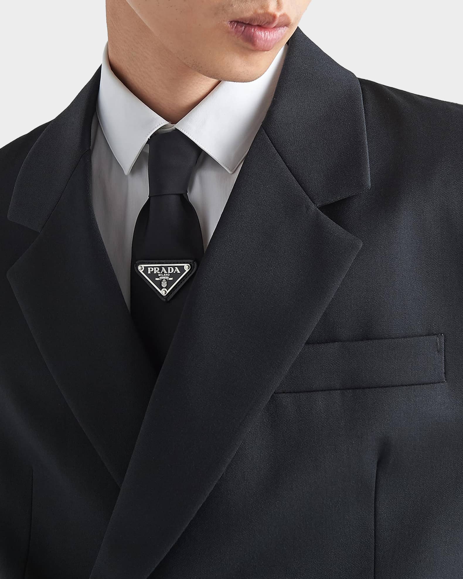 Prada Men's Re-Nylon Tie | Neiman Marcus