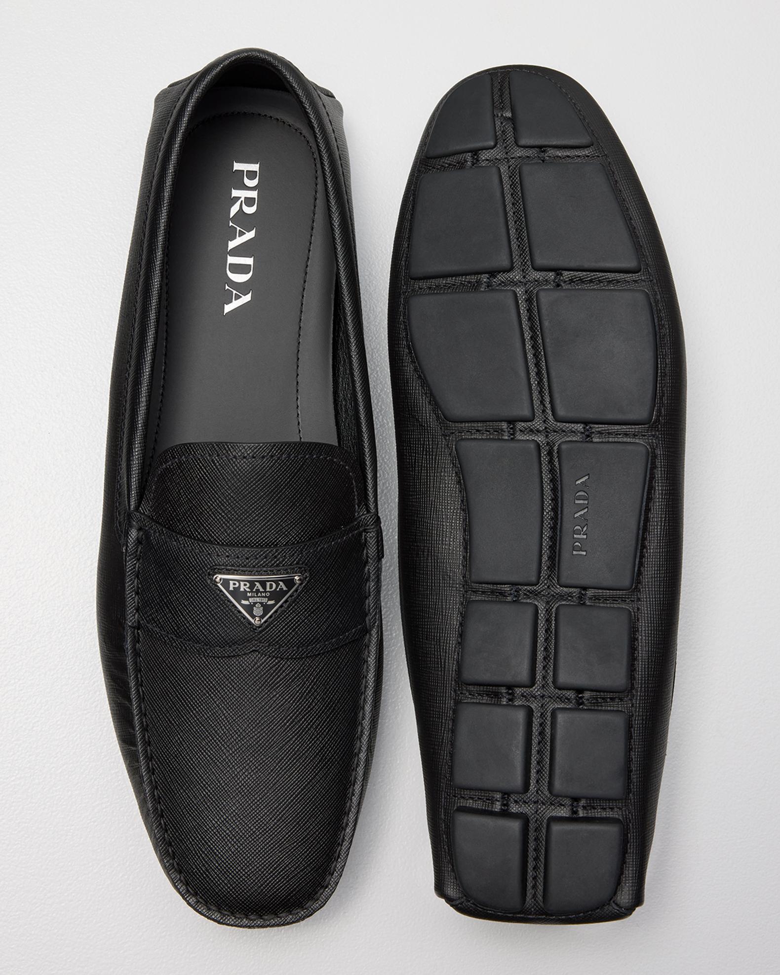 NIB Prada Saffiano Leather Driver Shoes Size 8.5 $695.00 PRADA Casual Driving Moccasins for Men for sale - eBay main image 3