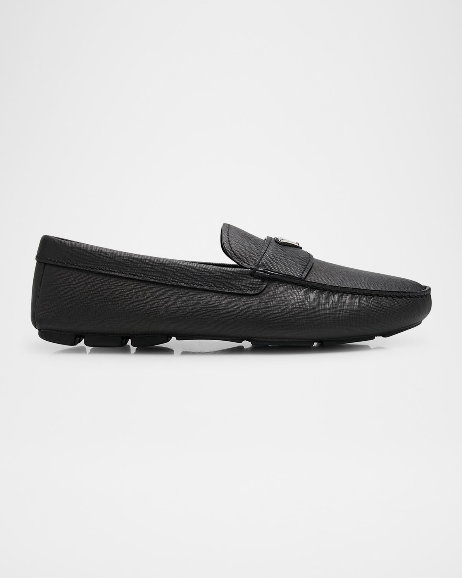 NEW - NEVER WORN - Saffiano leather loafers Prada Men main image 4