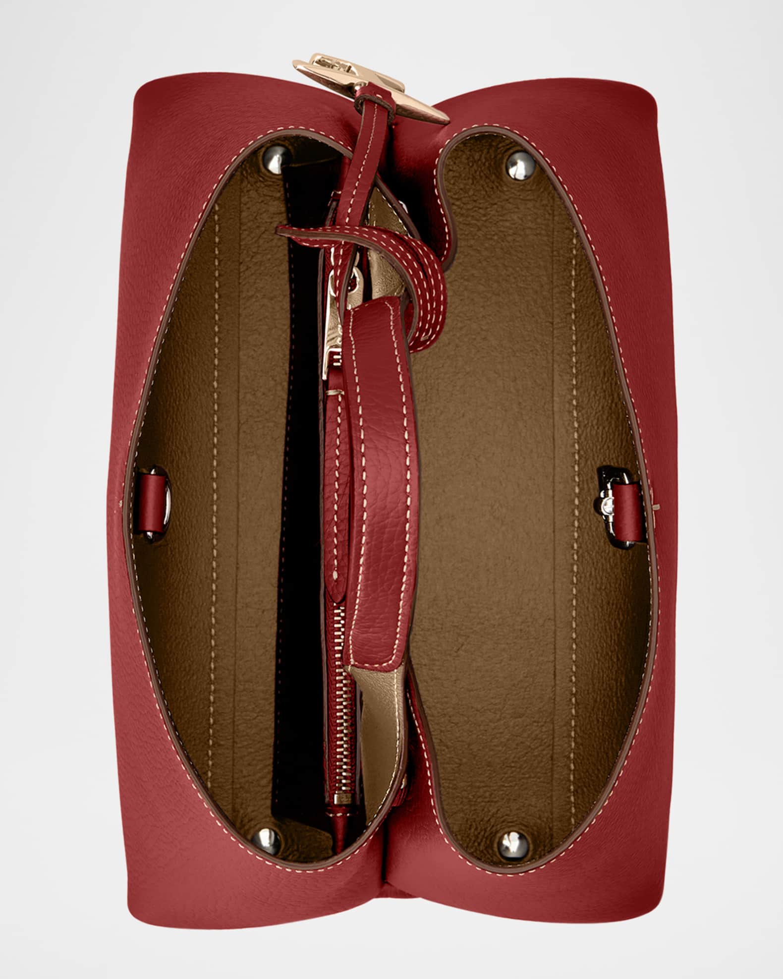 【TOD'S】TOP HANDLE BAG Tod's Micro Leather Top-Handle Bag | Neiman Marcus