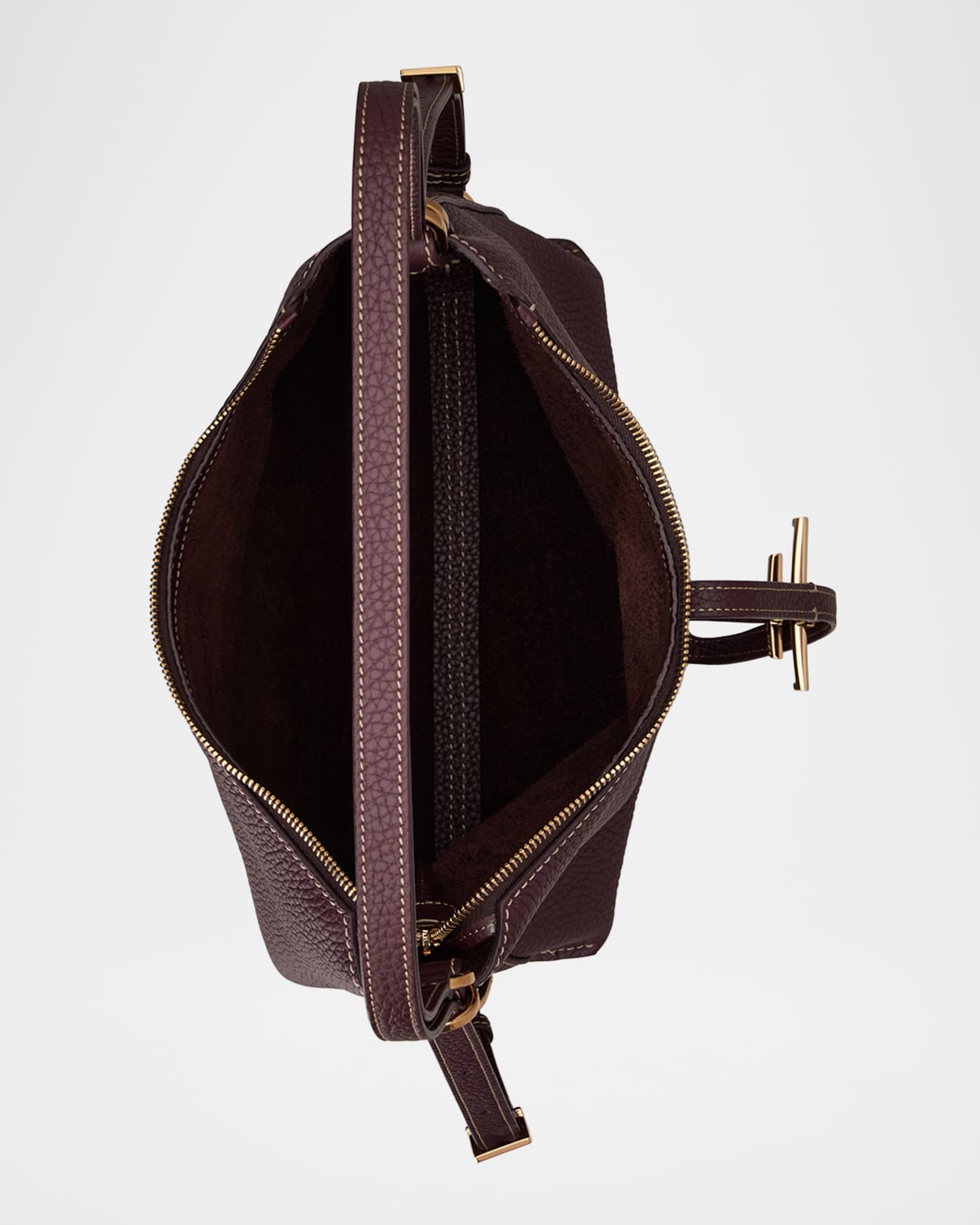 Tod's Pebble Leather Shoulder Bag | Neiman Marcus