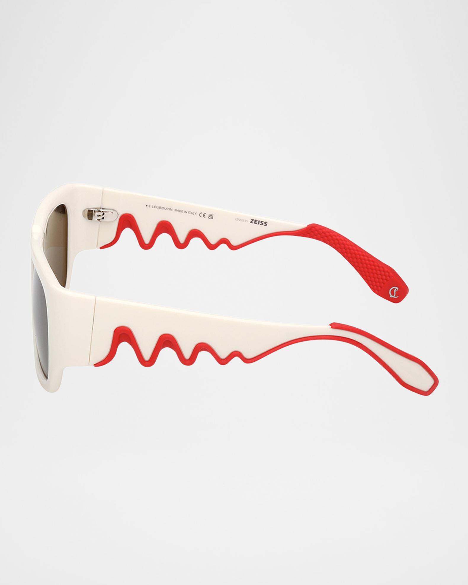 Christian Louboutin Men's LB0016M Acetate Square Sunglasses