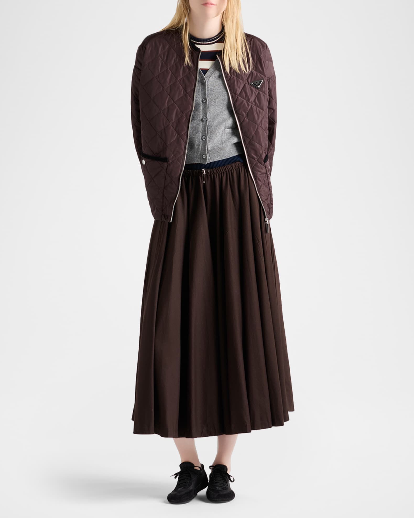 Prada Quilted Light Re-Nylon Jacket | Neiman Marcus
