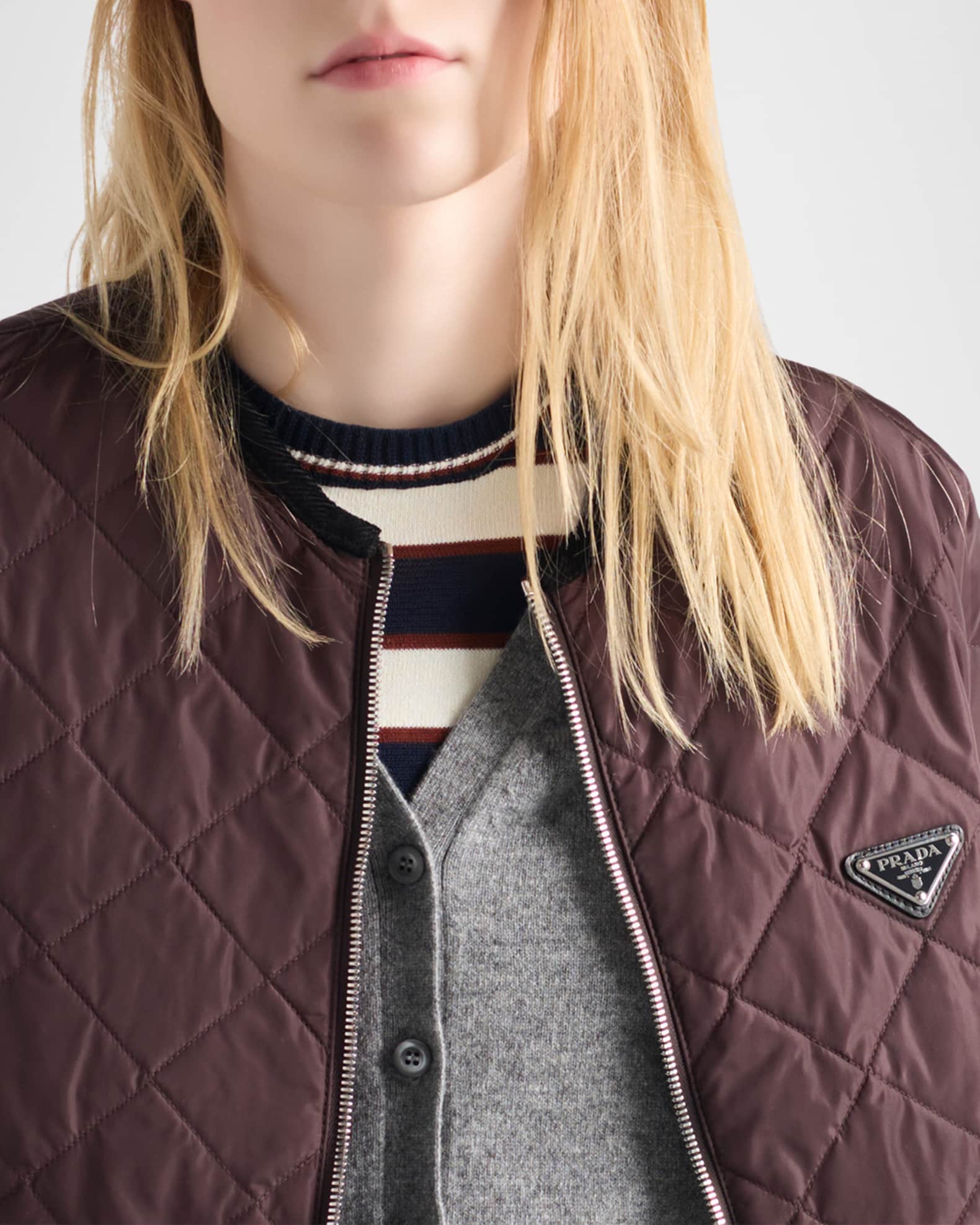 Prada Quilted Light Re-Nylon Jacket | Neiman Marcus