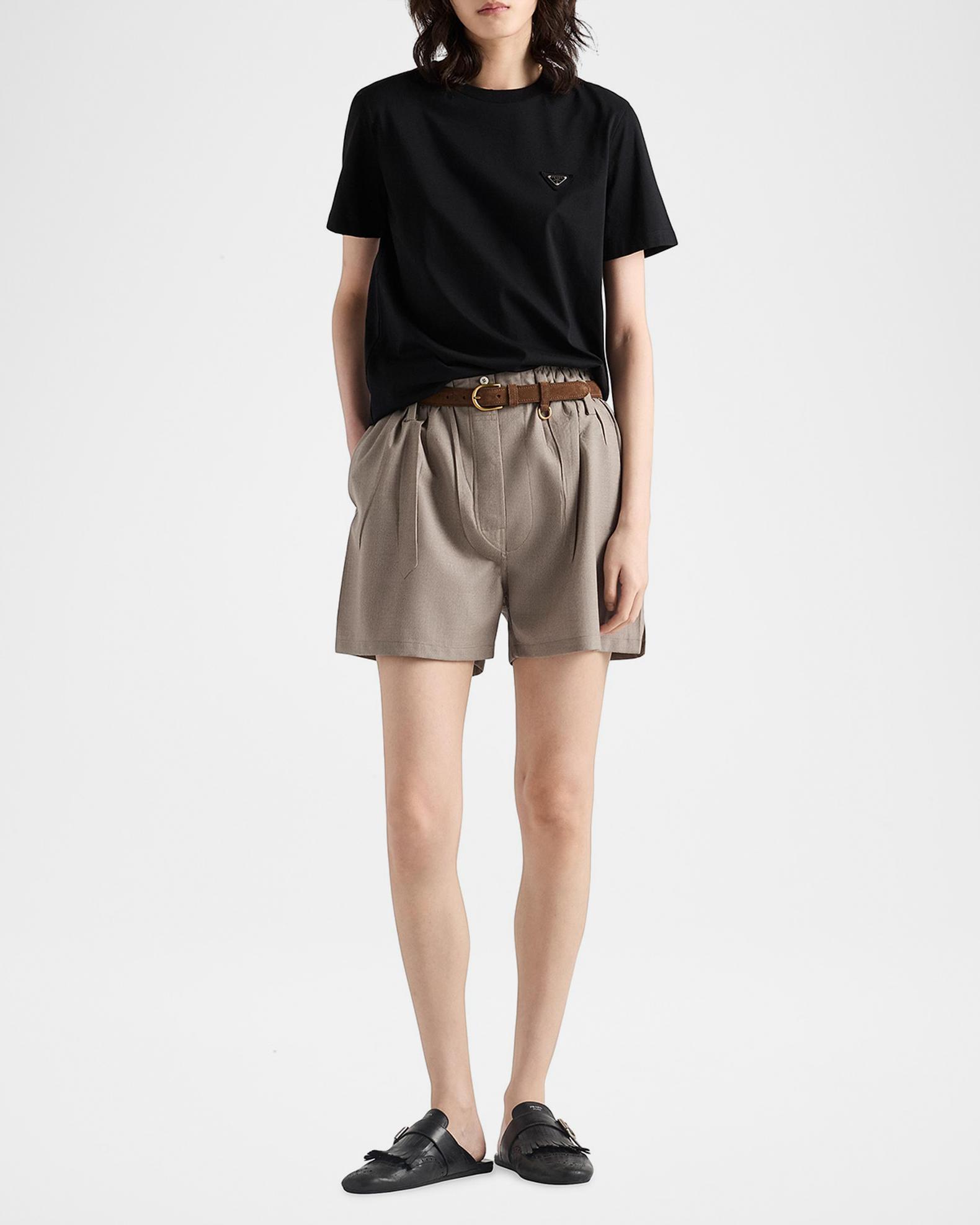 トップス 2000s PRADA SPORT half sleeve Tee Prada Short-Sleeve Jersey T-Shirt | Neiman Marcus