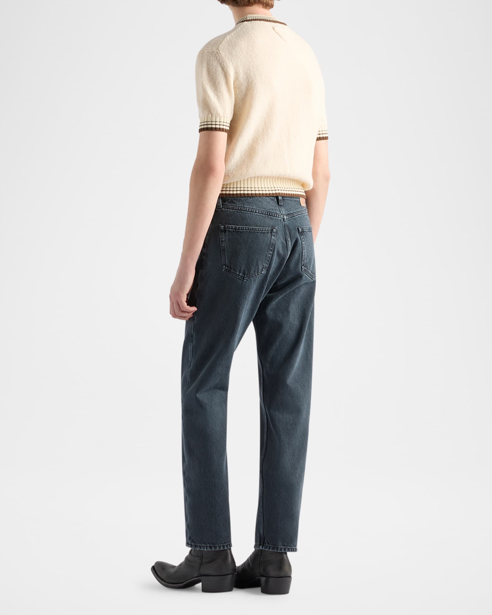 Prada Men's Straight-Leg Denim Jeans | Neiman Marcus