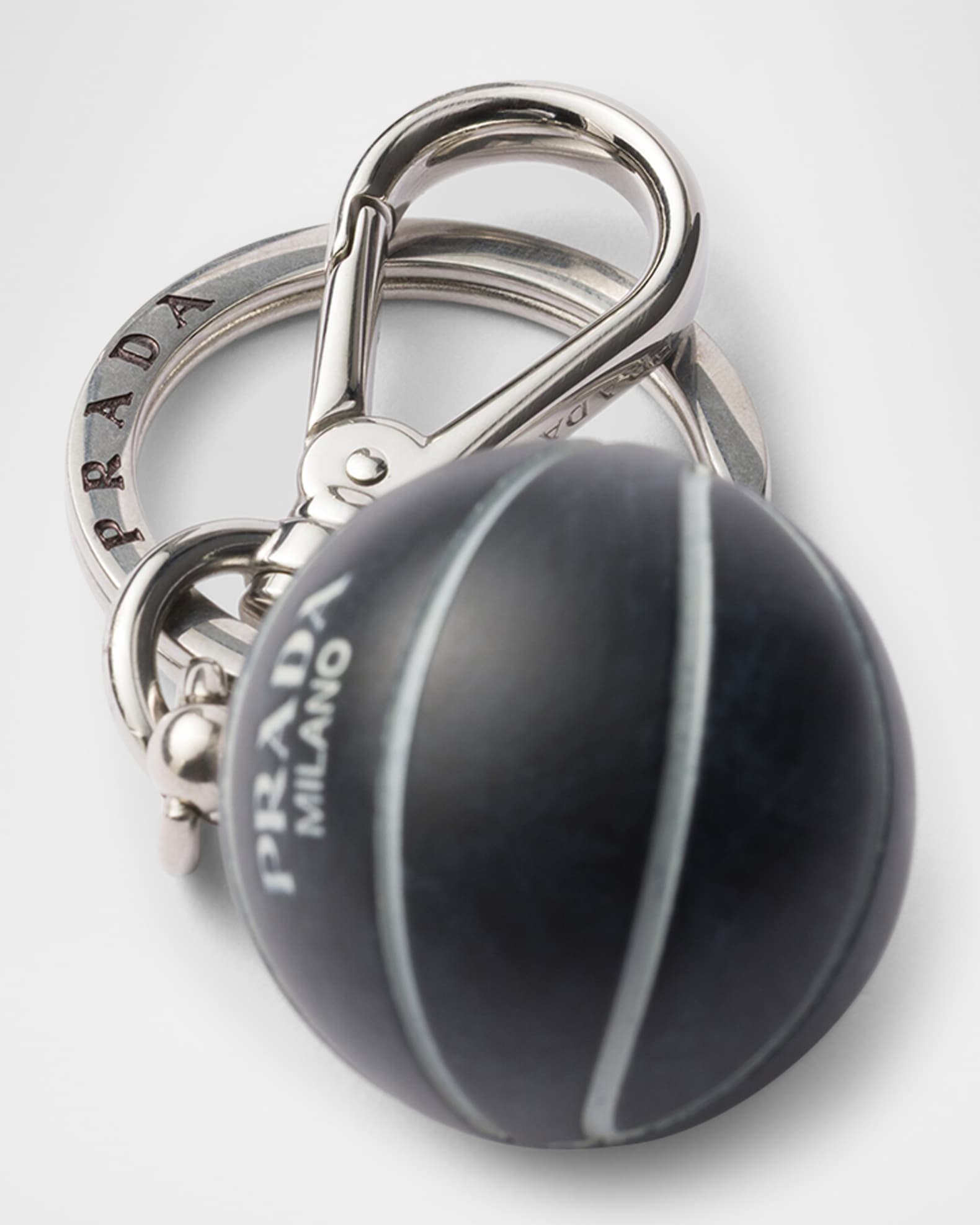 Prada Men's Metal Basketball Key Ring | Neiman Marcus