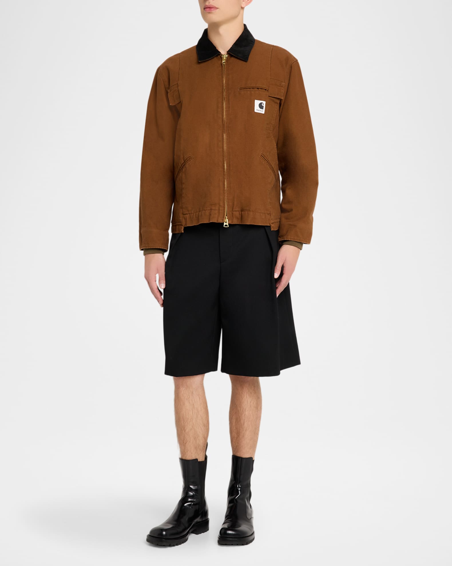 男女兼用 新品未使用品 Sサイズ CARHARTT WIPNEWMAN COAT SACAI x CARHARTT WIP Men's Duck Canvas Jacket | Neiman Marcus