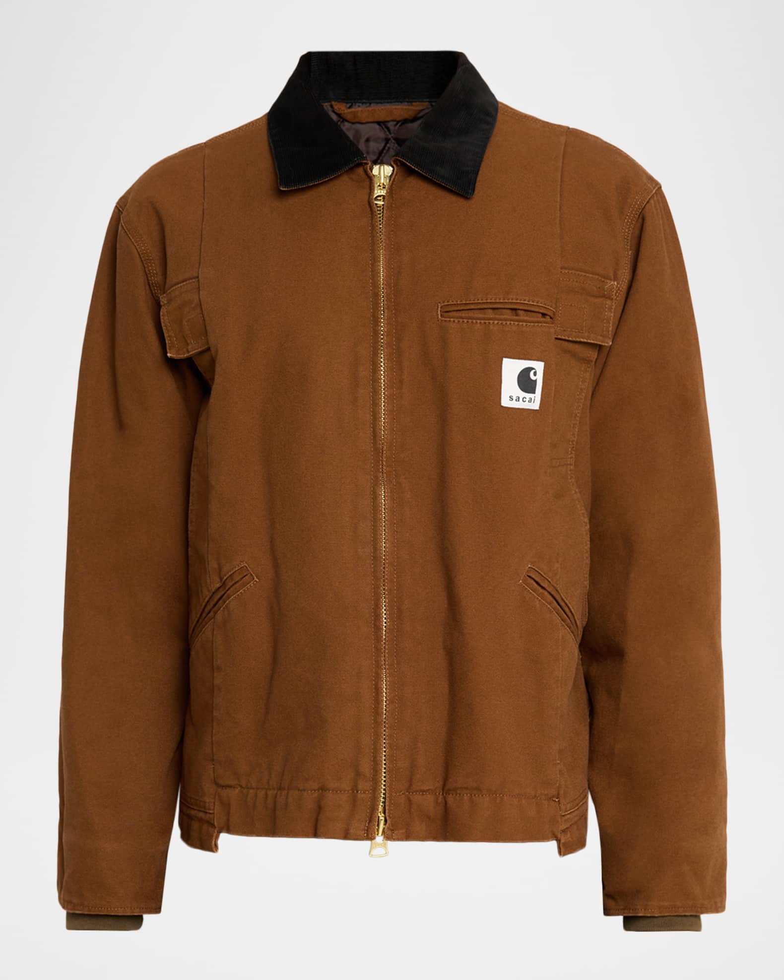 SACAI x CARHARTT WIP Men's Duck Canvas Jacket | Neiman Marcus