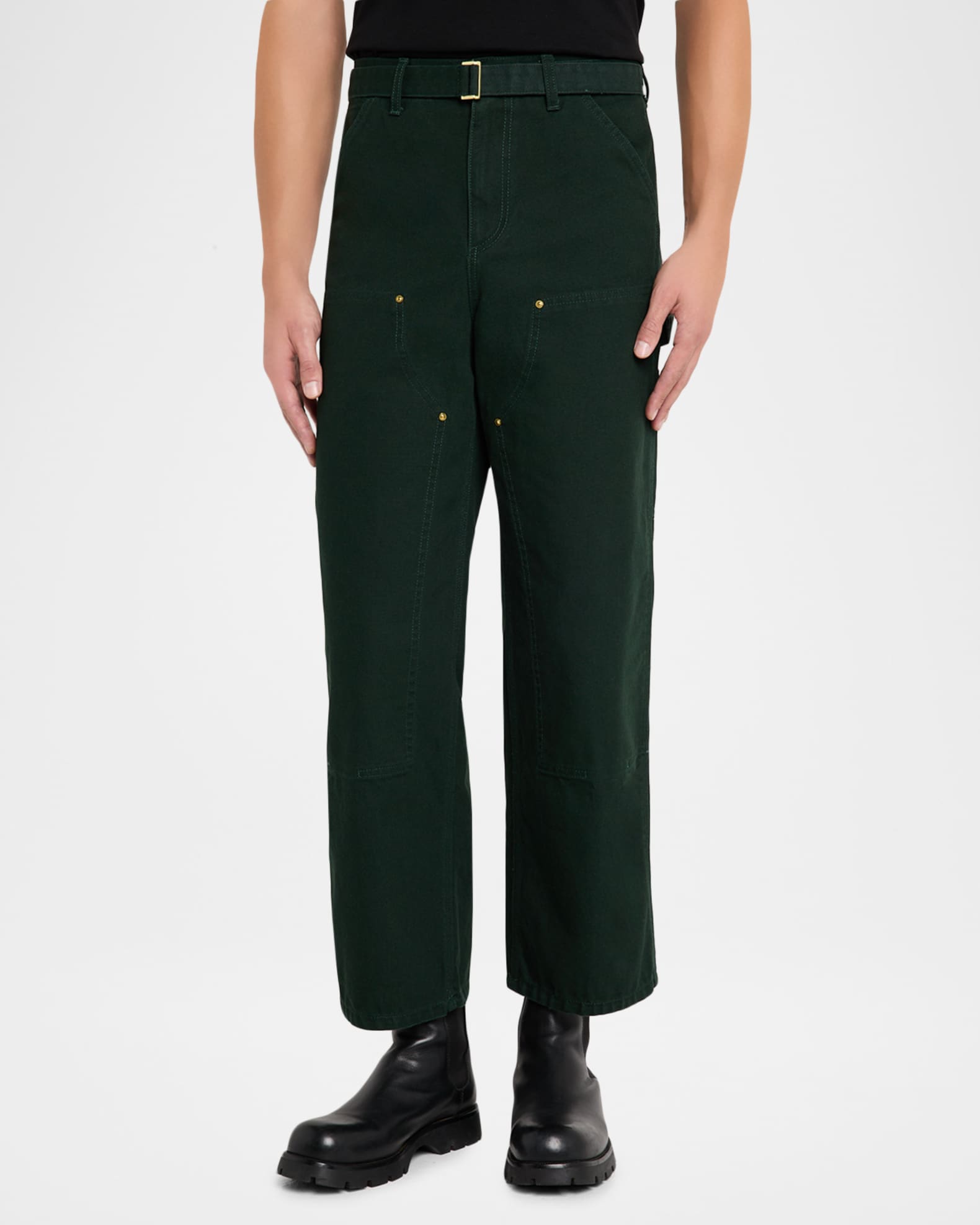 SACAI x CARHARTT WIP Men's Duck Denim Carpenter Pants | Neiman Marcus