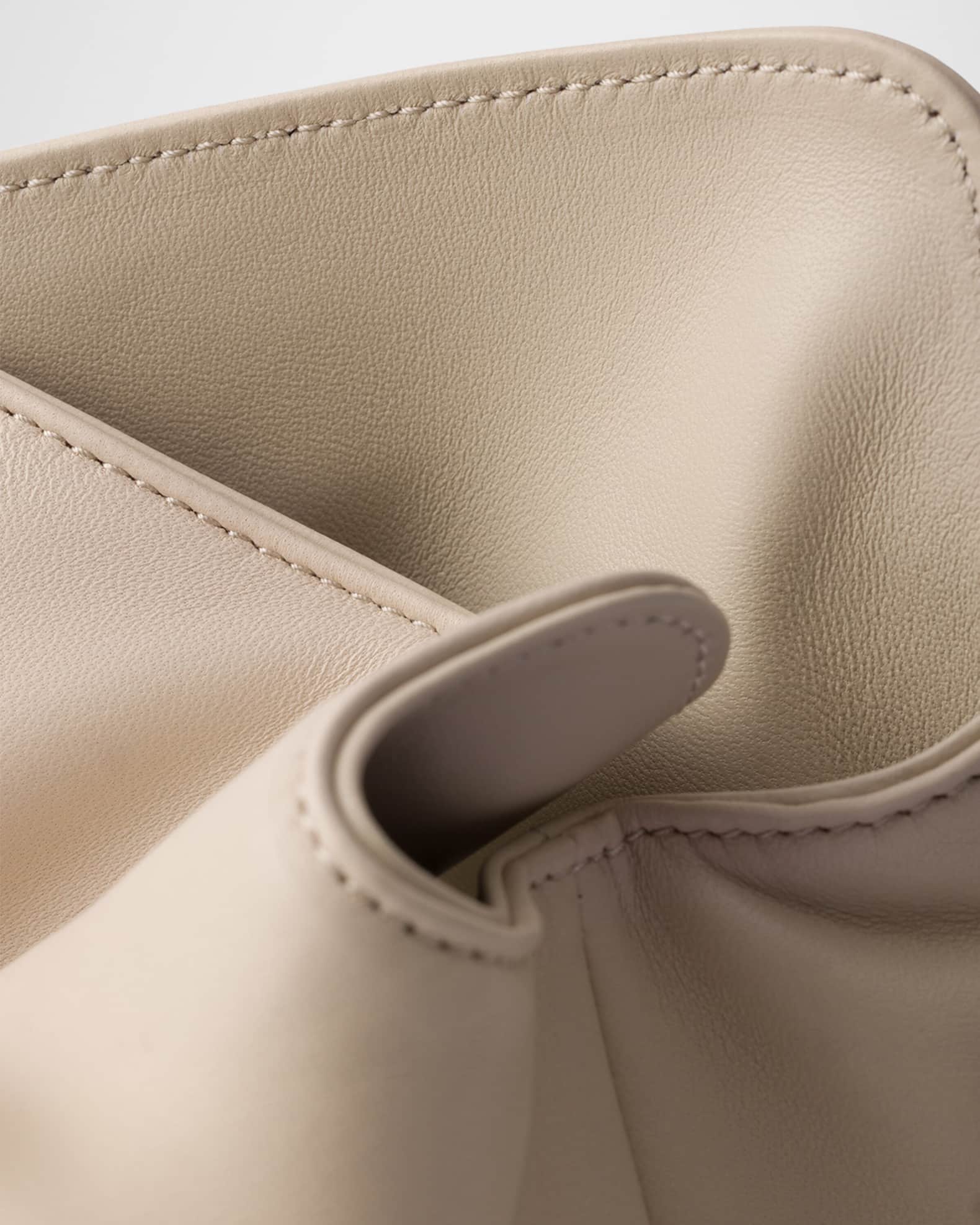 Prada Dada Small Belted Nappa Leather Shoulder Bag | Neiman Marcus