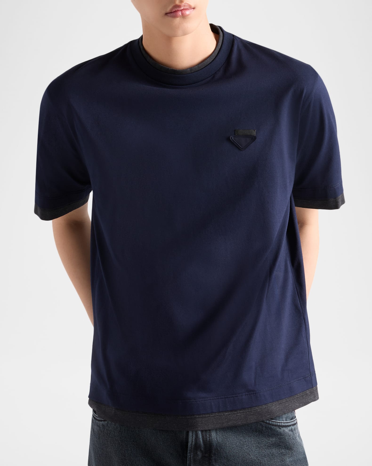 トップス PRADA SPORT Design Tshirt Prada Three Pack Cotton Jersey T-Shirts | Saks Fifth Avenue