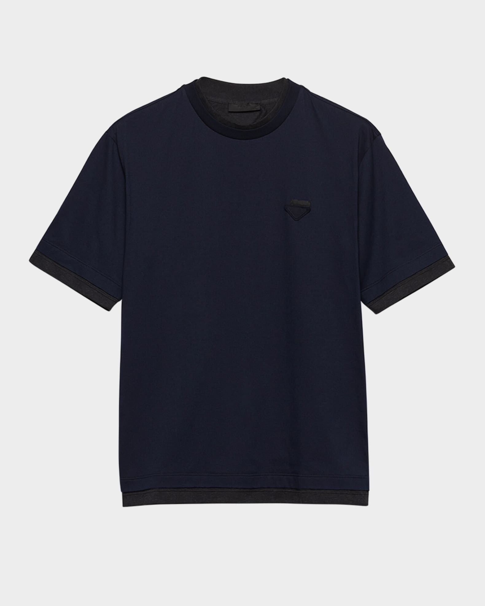 Prada Men's Short-Sleeve Cotton T-Shirt | Neiman Marcus