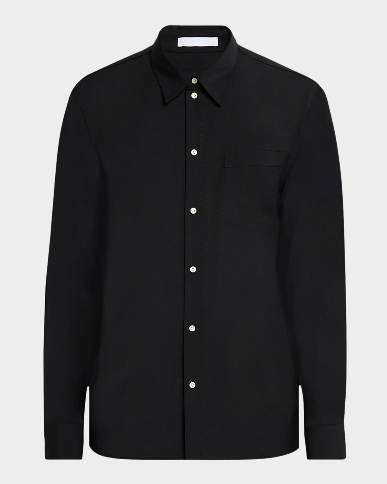 トップス Helmut Lang Original Button-Down Shirt Helmut Lang Men's Back-Label Point Collar Button-Down Shirt